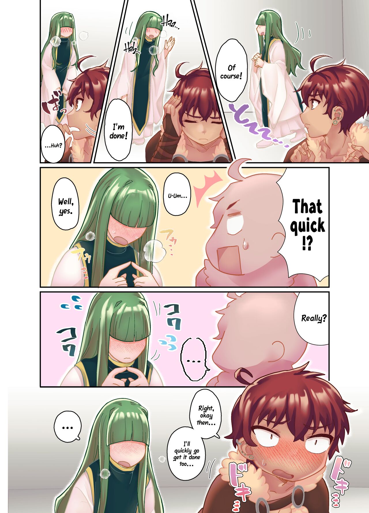 Healer-san to Berserker-kun | The Healer and the Berserker page 9 full