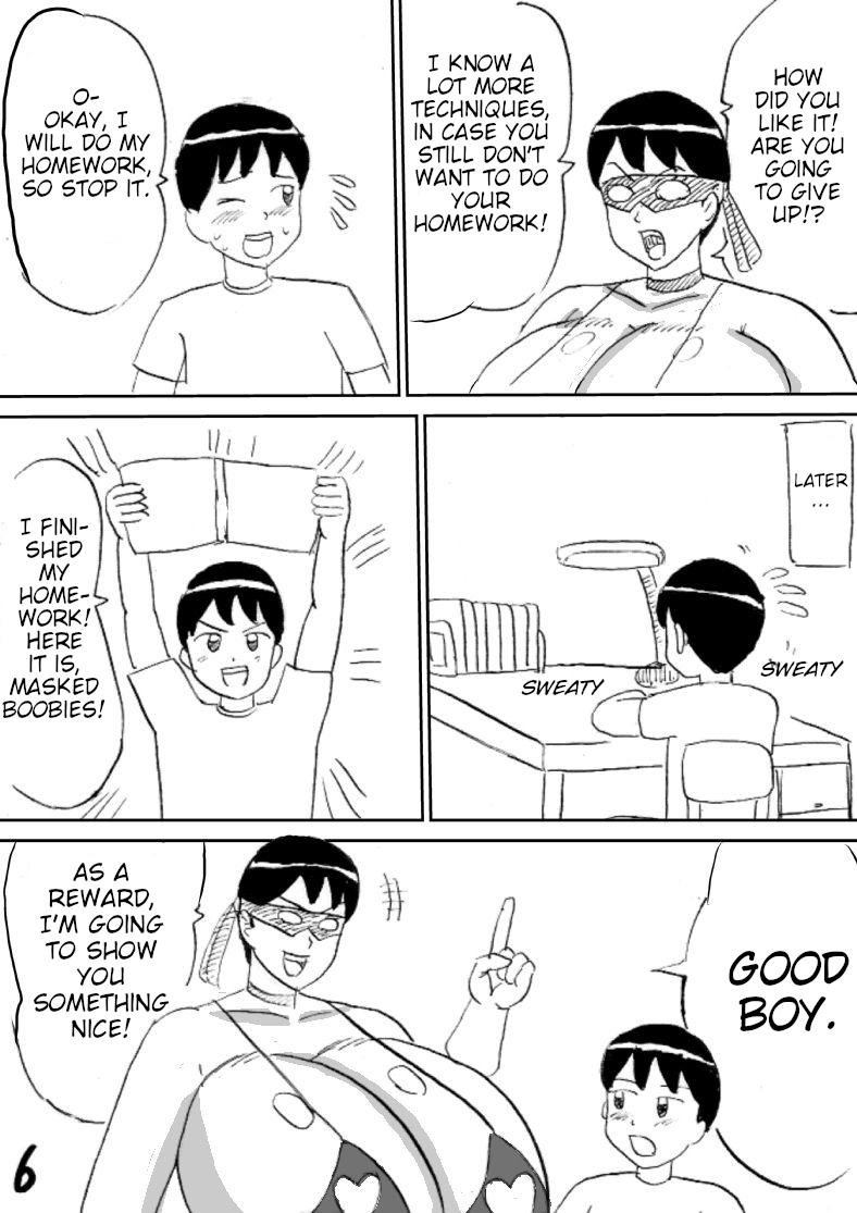 Mama wa Oppai Kamen page 6 full