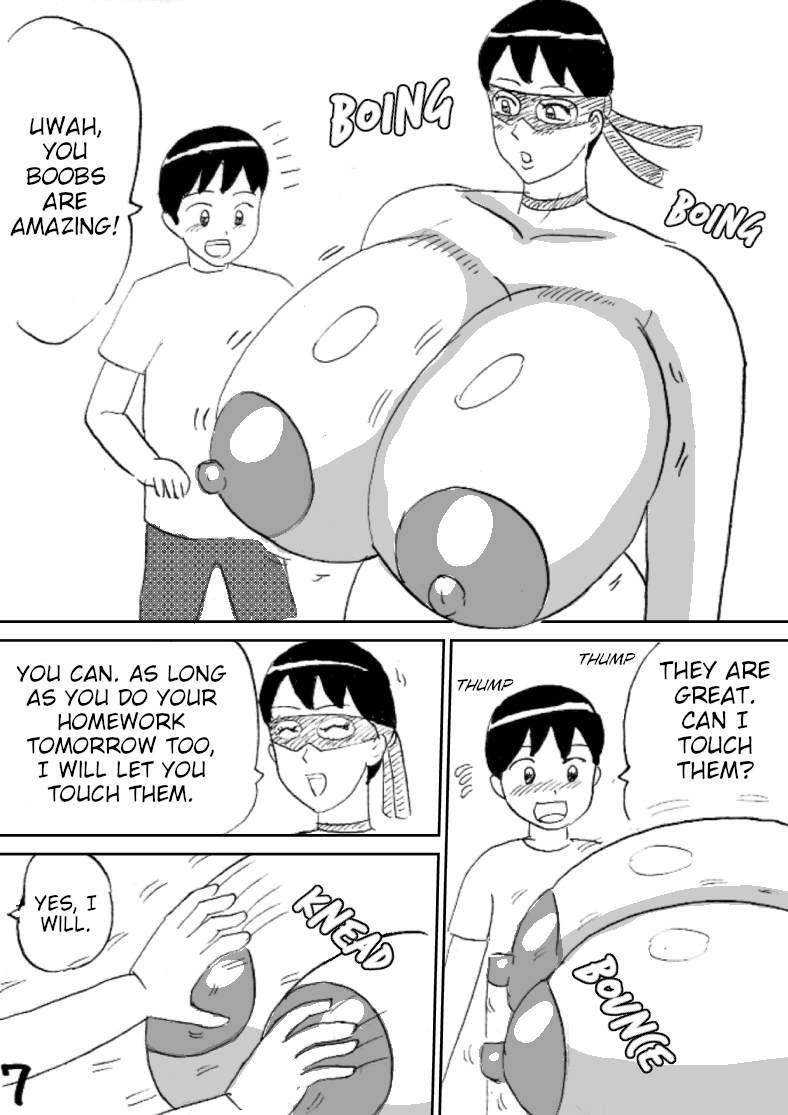 Mama wa Oppai Kamen page 7 full
