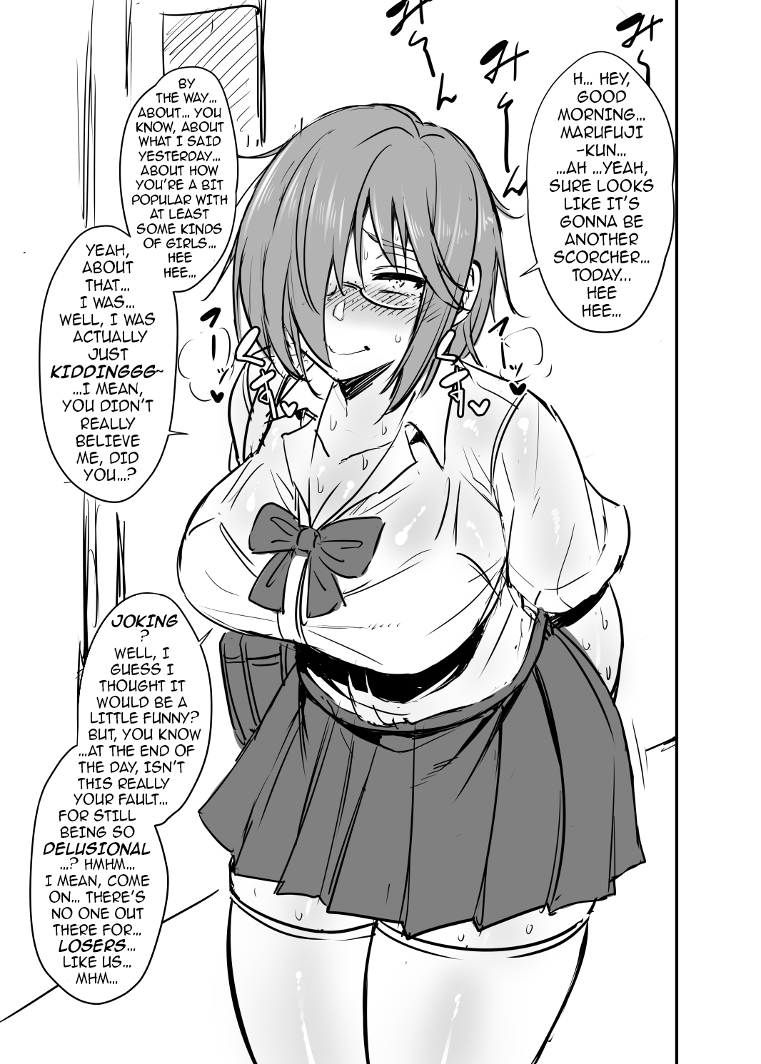 Nekura Megane ♀ | The Creepy Glasses Girl page 4 full