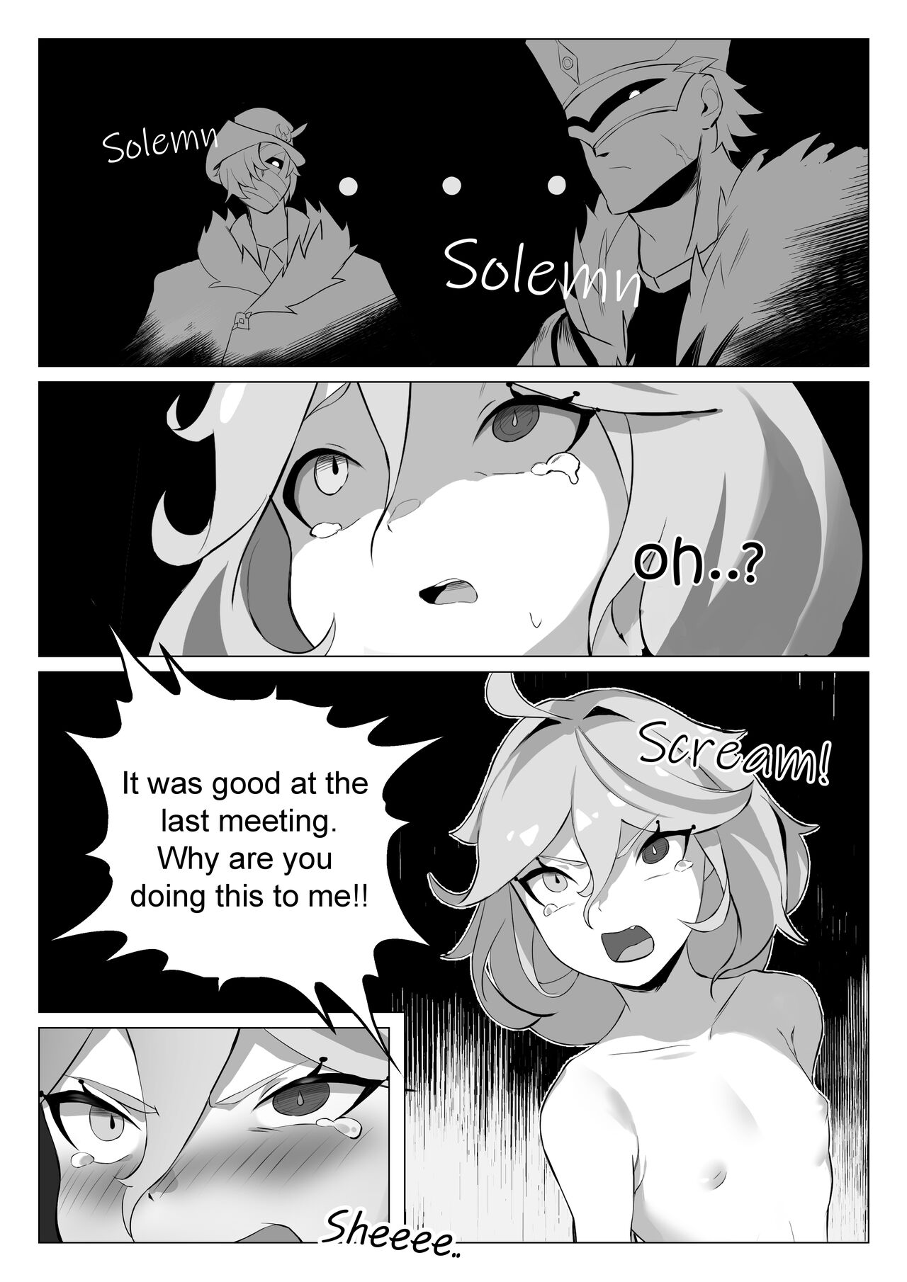 Furina Rape Manga page 3 full