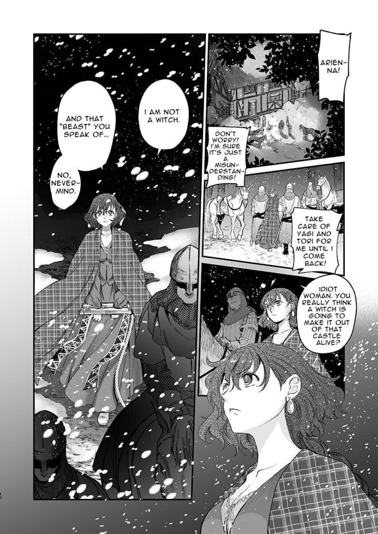 Shikei Senkoku Sareta Kenjyo ga Kiraware Ouji ni Dekiai Sarete, Shiawase ni Naru made no Monogatari・Zenpen | The Condemned Wise Woman and The Loathsome Prince Who Adores Her・First Part page 9 full
