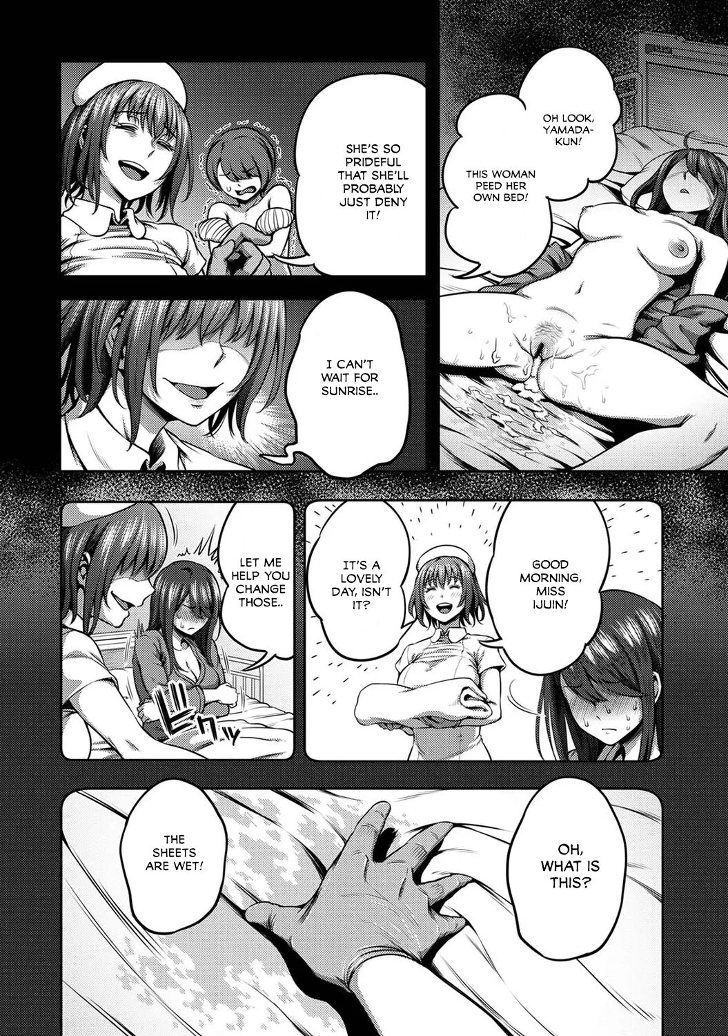 Sakusei Byoutou ~Seikaku Saiaku no Nurse shika Inai Byouin de Shasei Kanri Seikatsu~ Ch. 2 Kouhen | Life in a Hospital With Only the Worst Nurses! Ch. 2.5 page 5 full