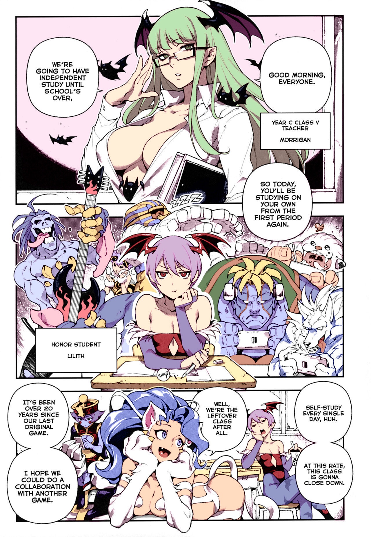 Fighter Girls ・ Vampire page 3 full
