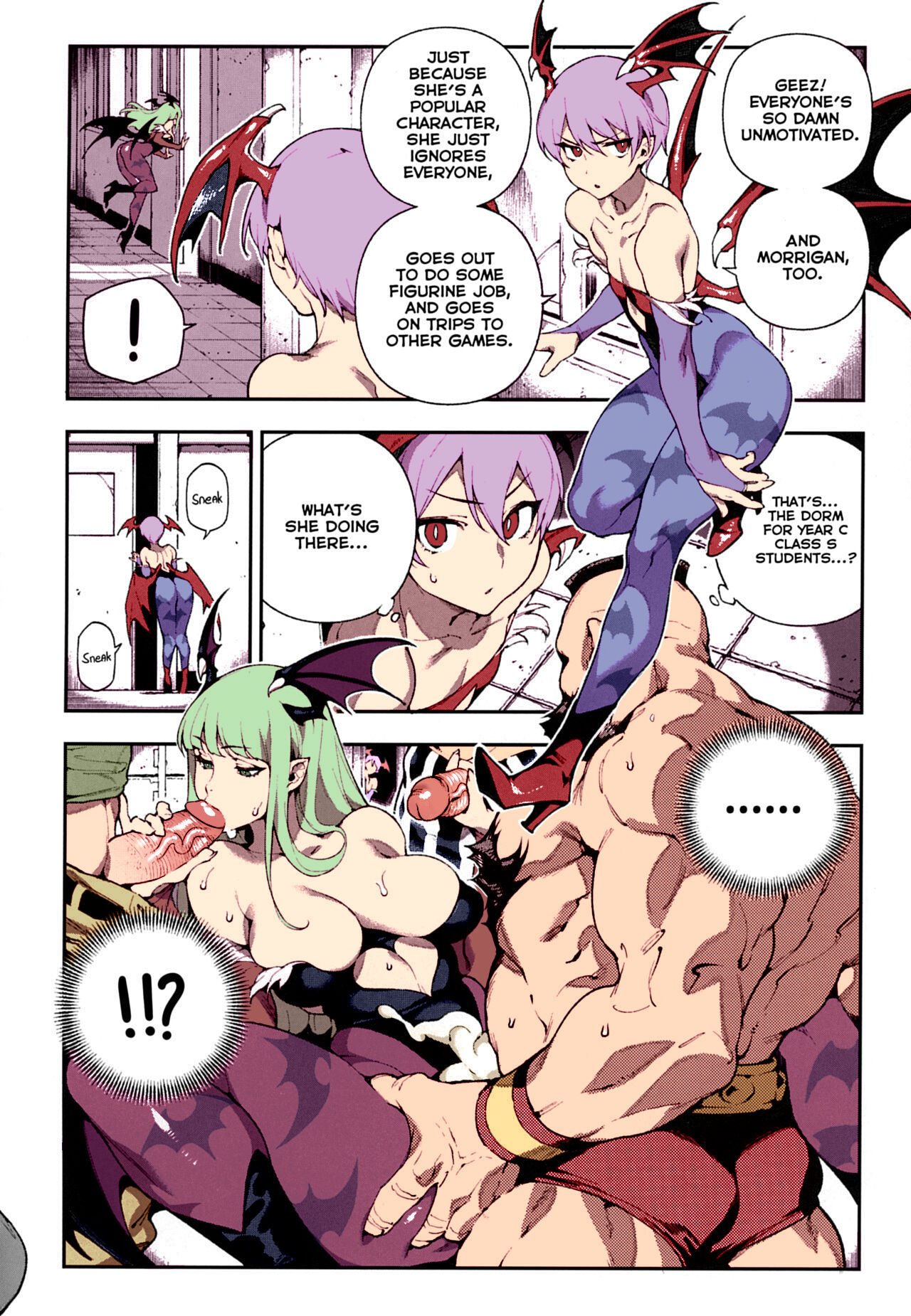 Fighter Girls ・ Vampire page 4 full