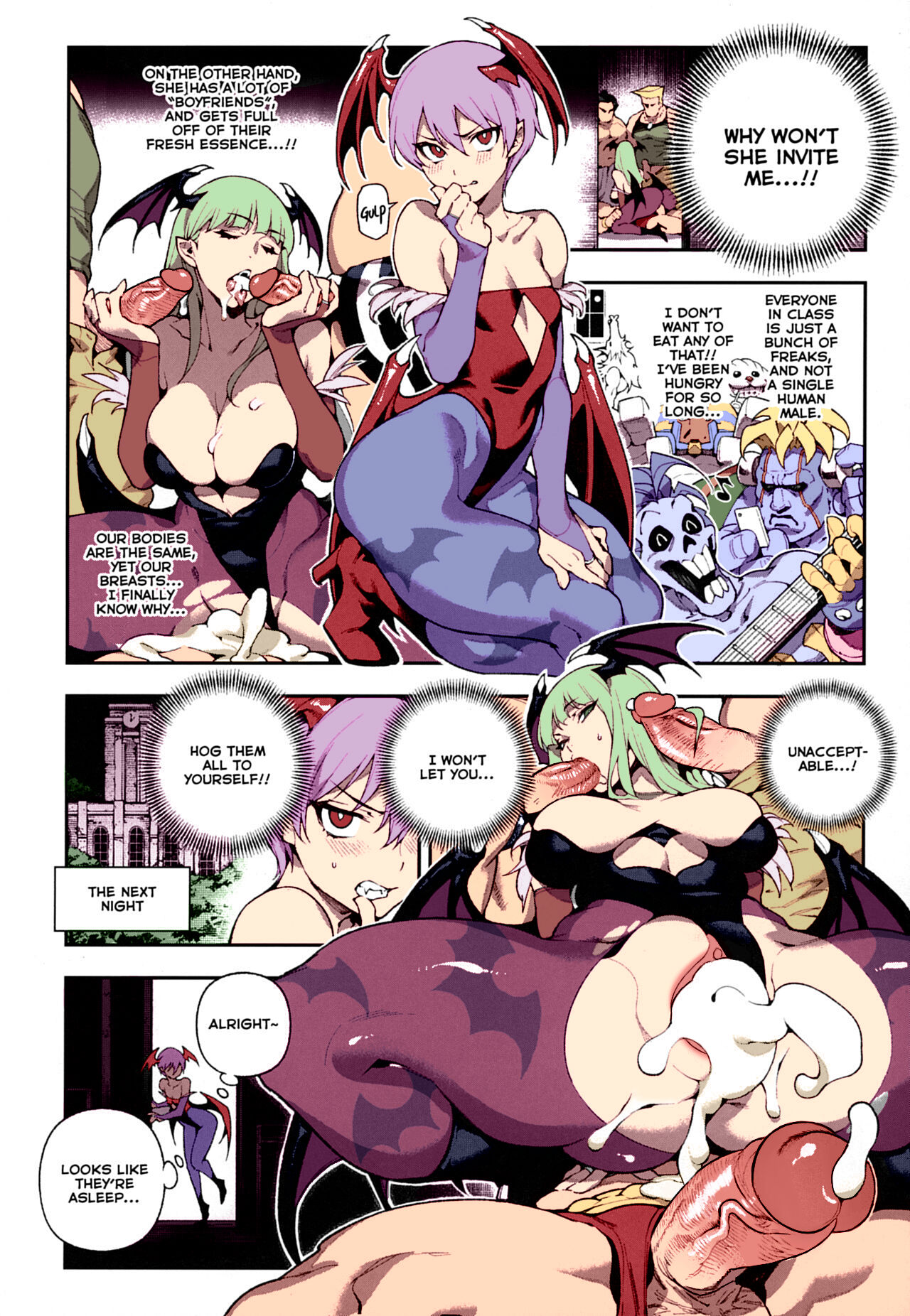 Fighter Girls ・ Vampire page 6 full