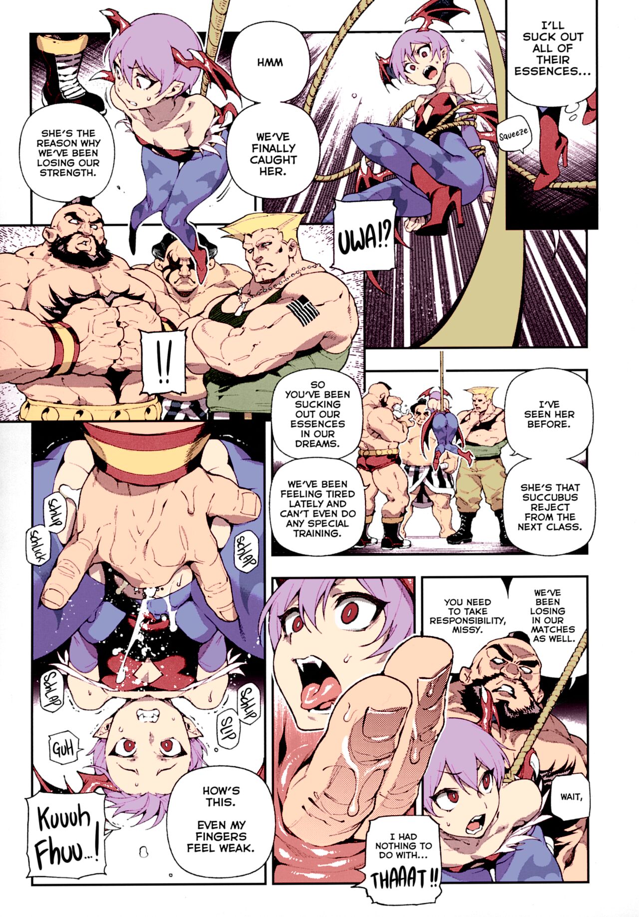 Fighter Girls ・ Vampire page 7 full