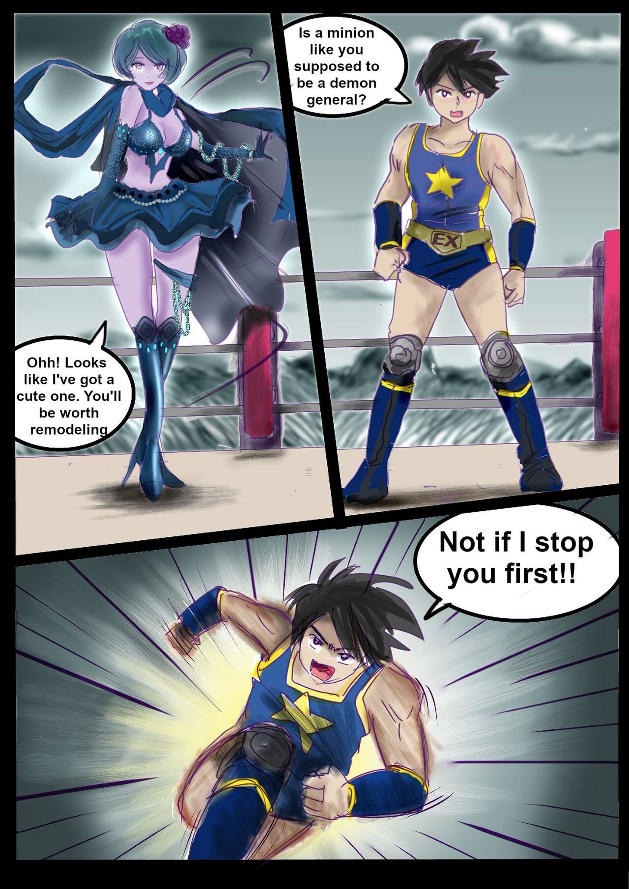 A Hero Turned Female Heel page 2 full