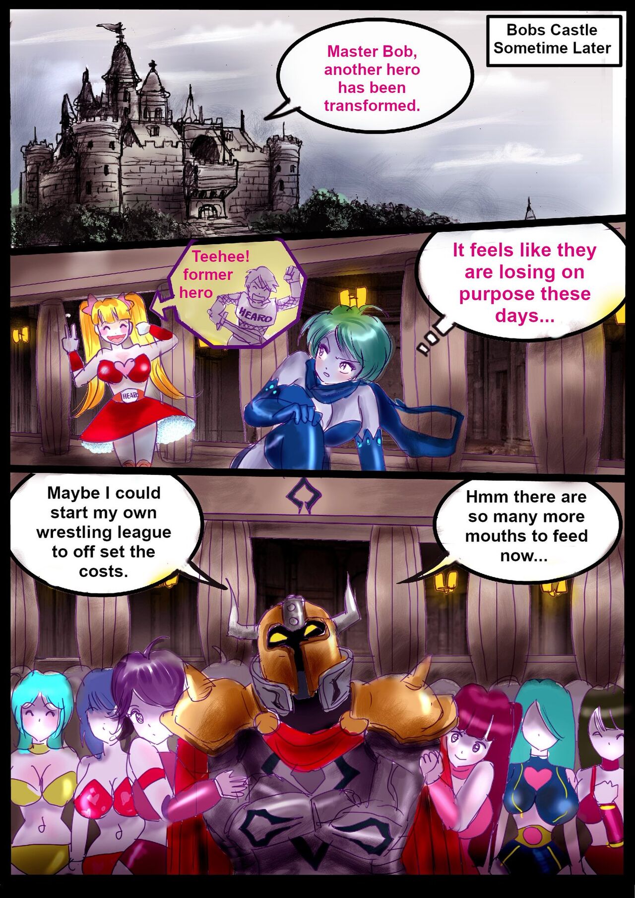 A Hero Turned Female Heel page 6 full