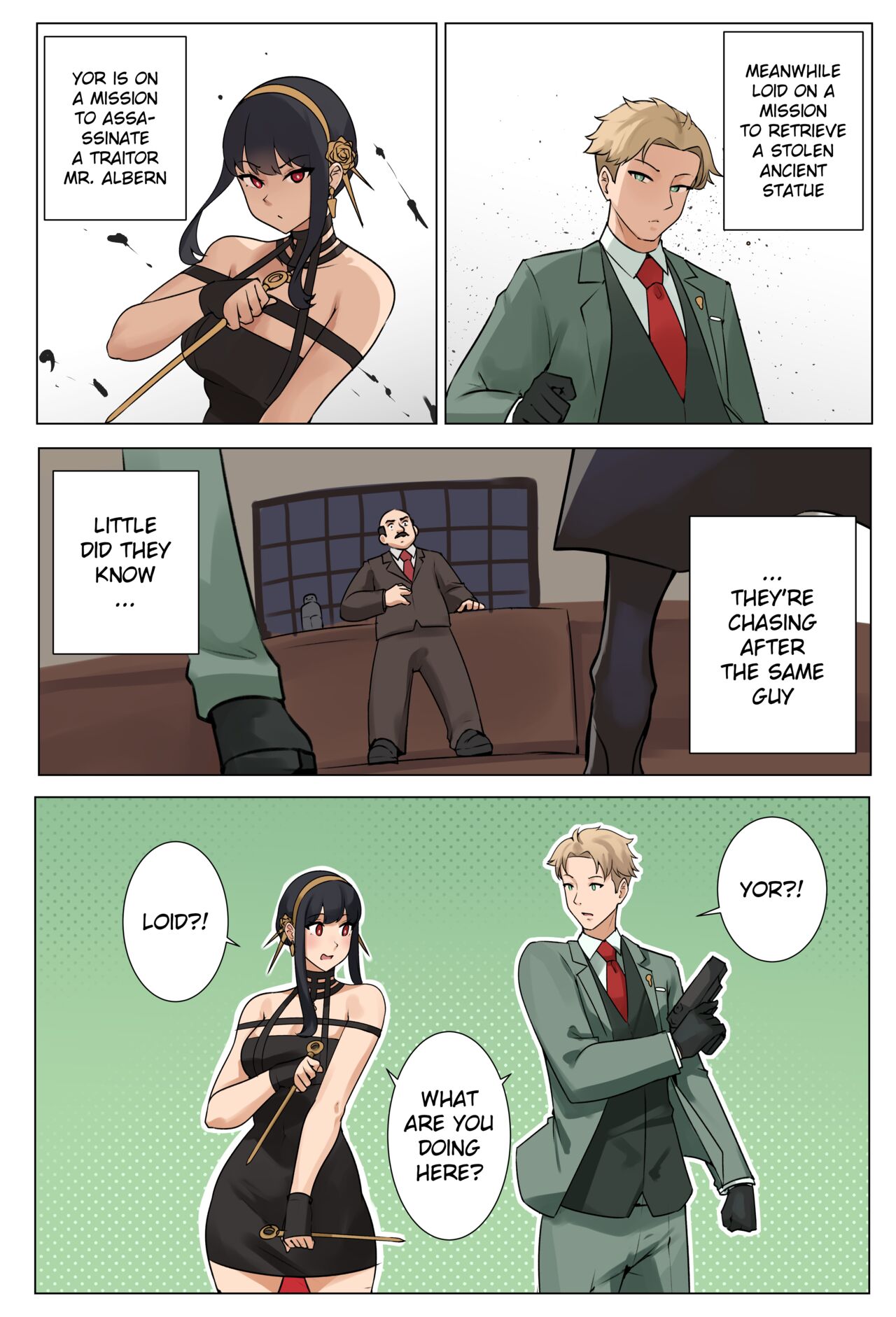 Yor Comic page 2 full