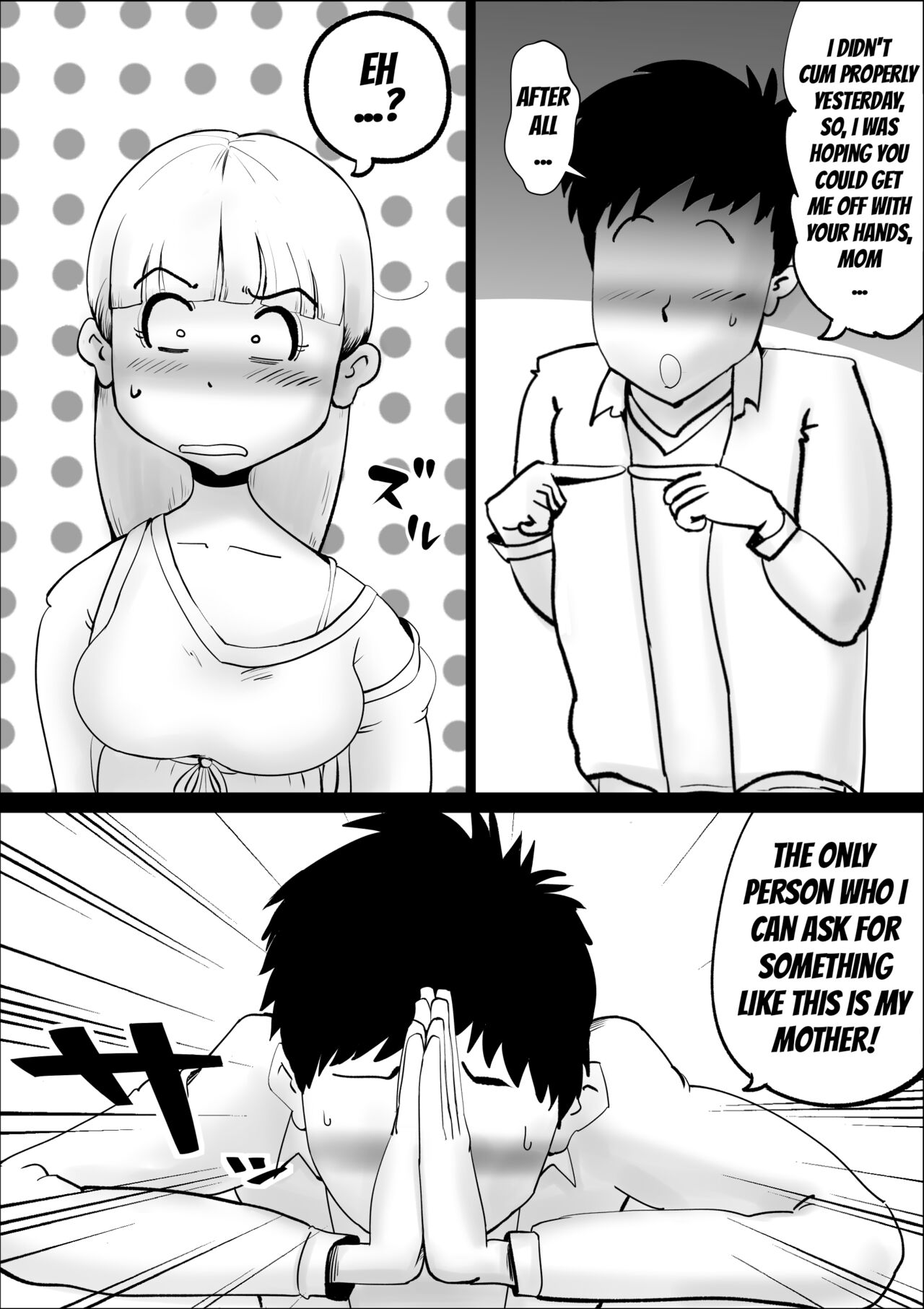 Kaa-san ga Nandakanda Itte Musuko no Seishori ni Tsukiatte kureta Hanashi | The Story of How a Mother Somehow Went Along With Her Son's Perverse Requests page 7 full