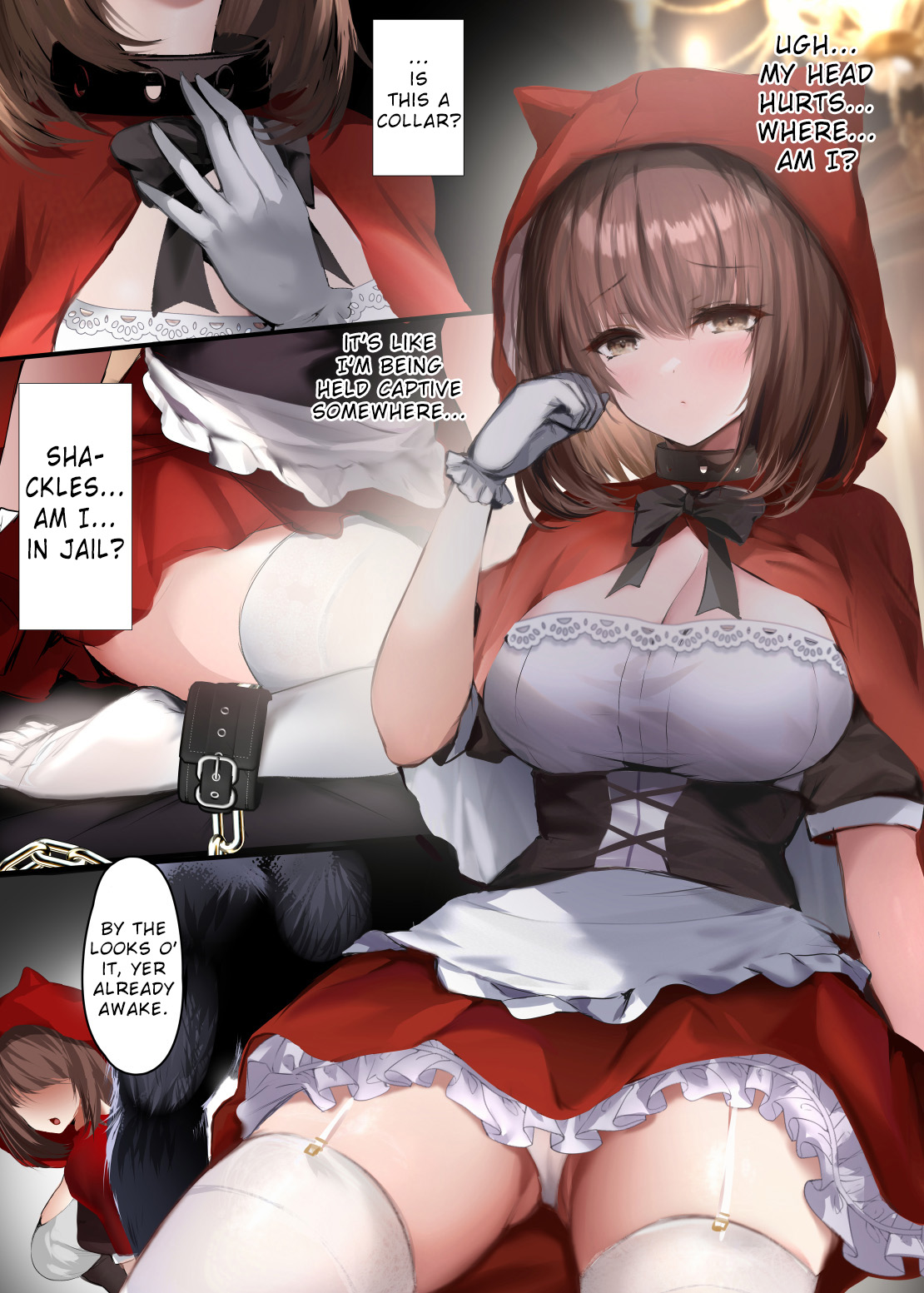 Otogi Yobanashi -Toraware no Akazukin- | Fairy Tales -Enslaved Red Hood- page 3 full