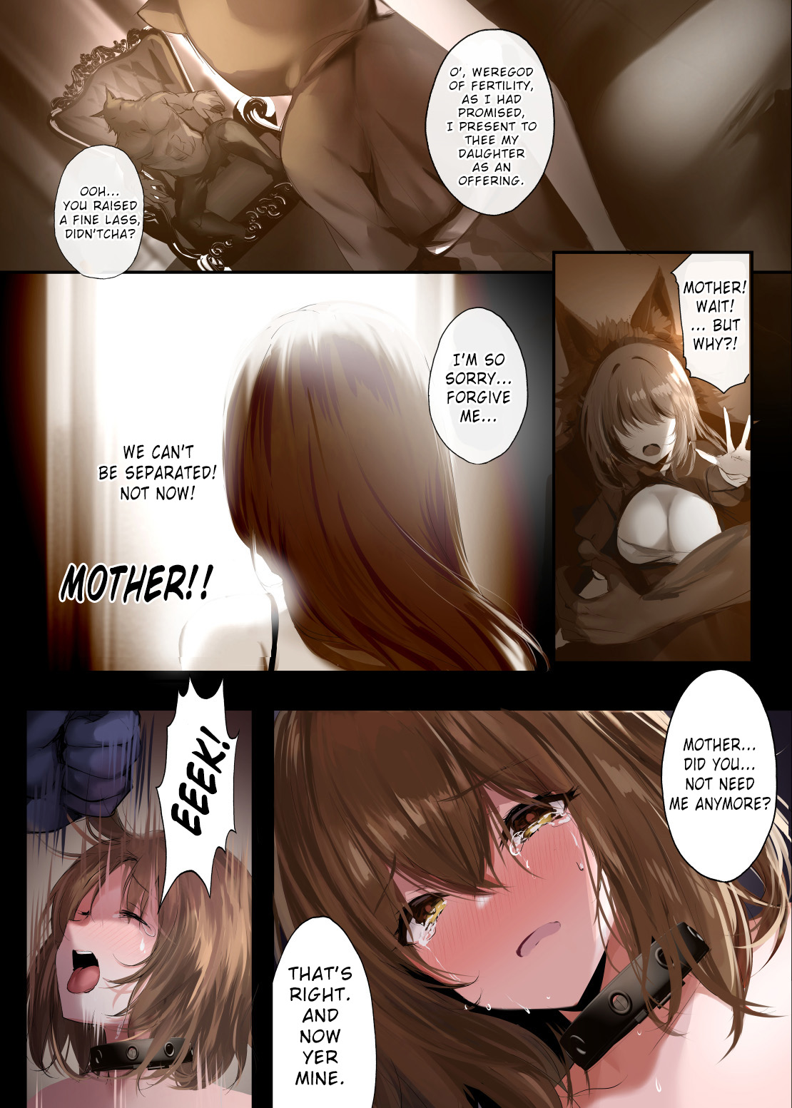 Otogi Yobanashi -Toraware no Akazukin- | Fairy Tales -Enslaved Red Hood- page 5 full