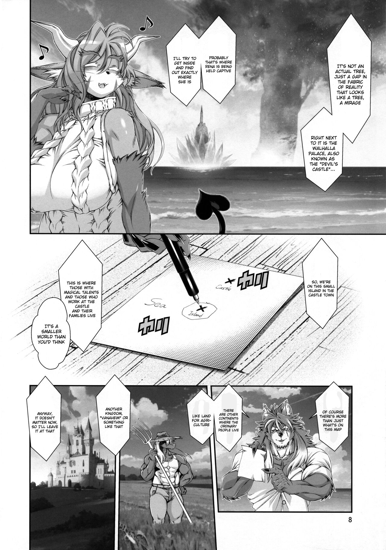 Mahou no Juujin Foxy Rena 18 page 9 full