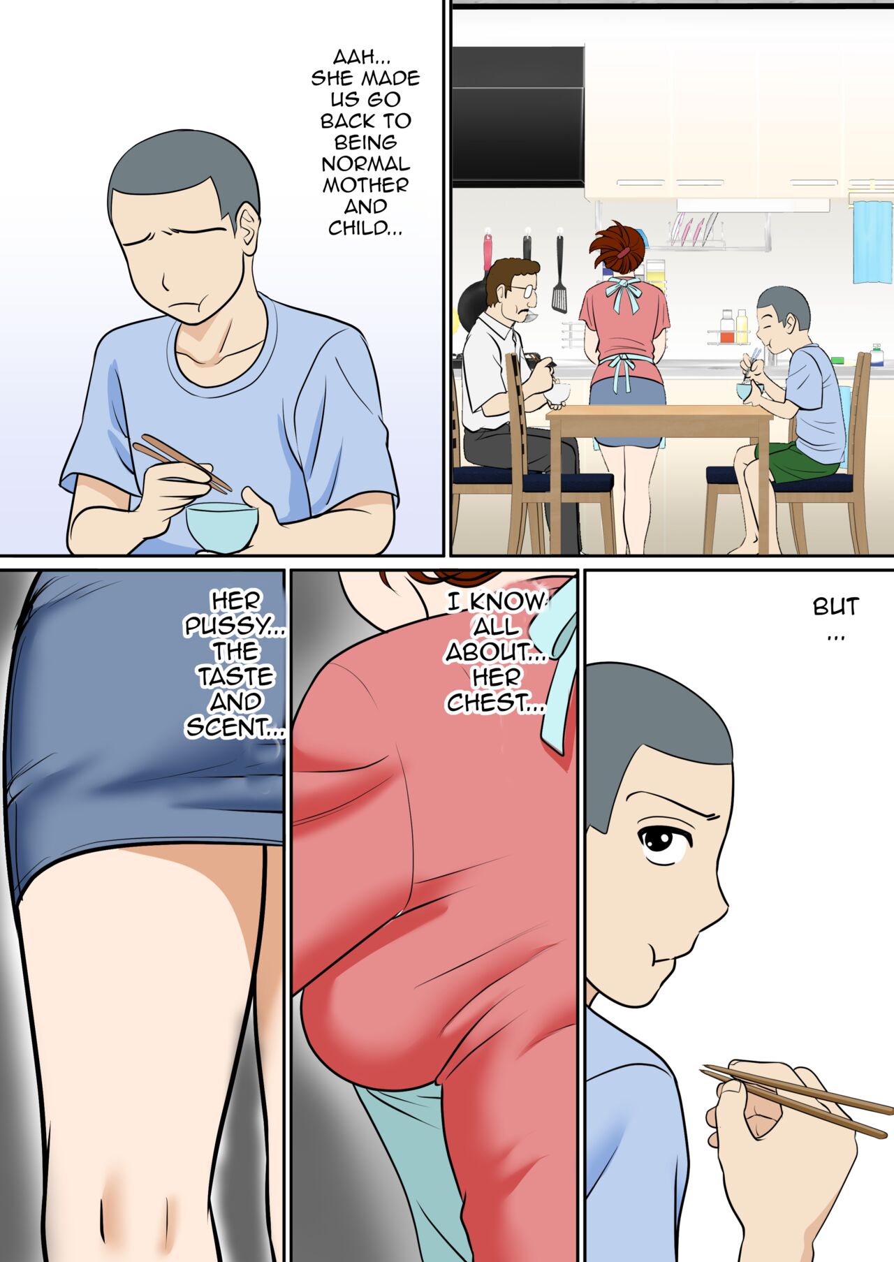 30-nichi go ni SEX suru ~Haha to Musuko 1-nengo~|After 30 Days I'll Have Sex ~Mother and Son 1 Year Later~ page 4 full