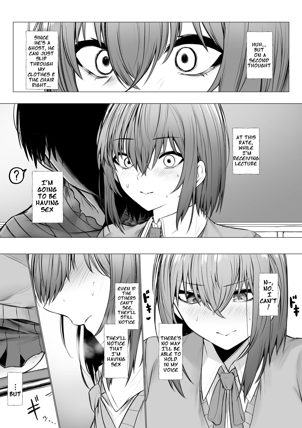 Inrei ni Toritsukareta Onnanoko no Hanashi | A Story about a Girl Possessed by a Lecherous Ghost  English page 5 full