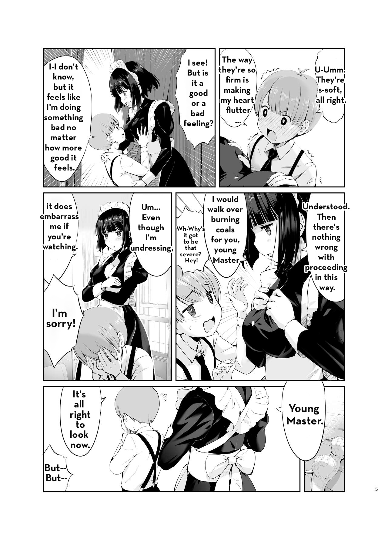 Botchan to Maid-san vol.1 page 5 full