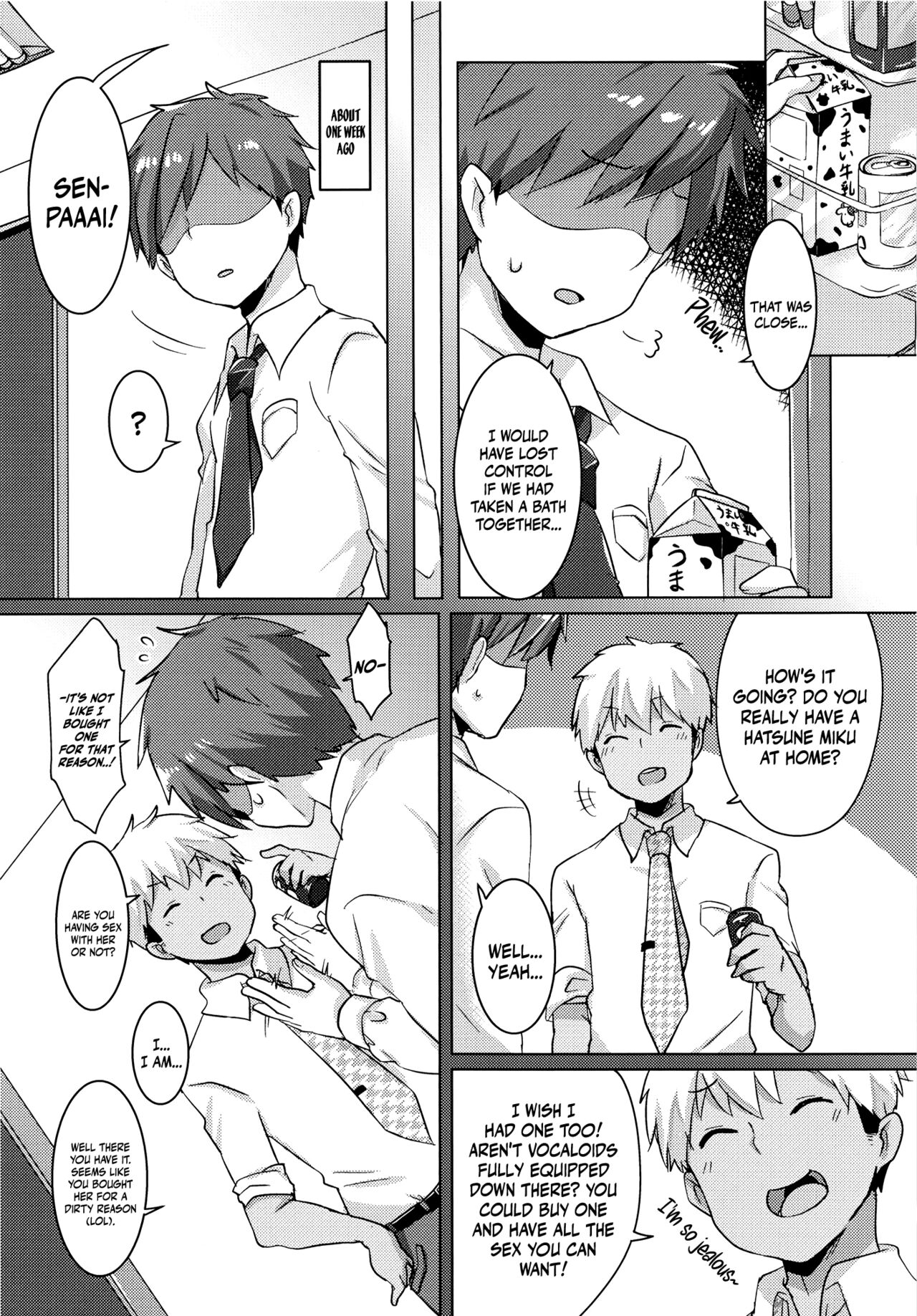 Miku-chan wa Itashitai | Miku-chan Wants to Do It Too page 6 full