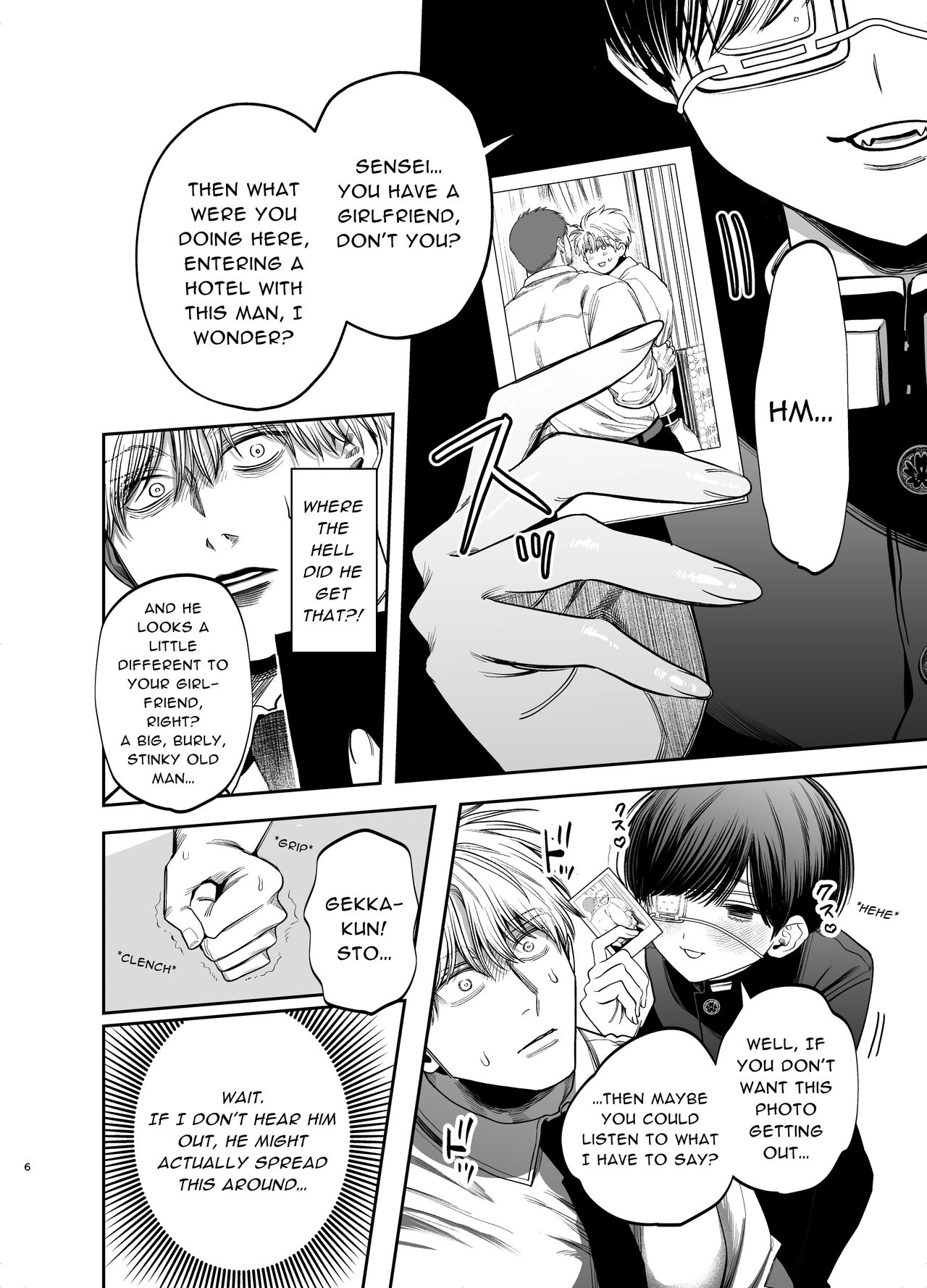 Kyokon Sugiru Oshiego ni Choukyou Sarete Ketsuman Dorei ni Narimashita | Sexually Trained By My Excessively Big Dicked Student, I Became an Anal Fuck Slave page 6 full