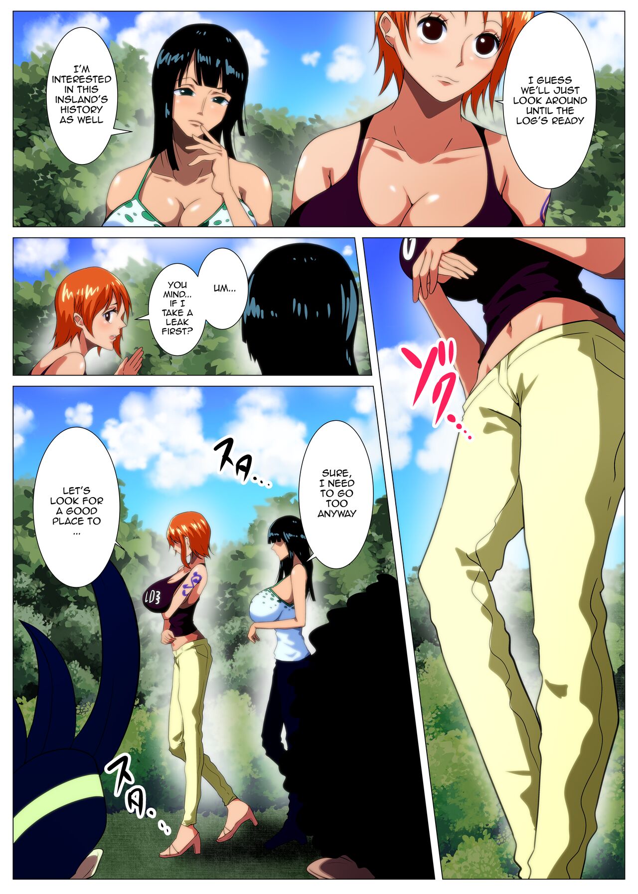 Bakunyuu Onna Kaizoku-tachi no Otakara Sagashi | Buxom Female Pirates' Treasure Hunt page 3 full