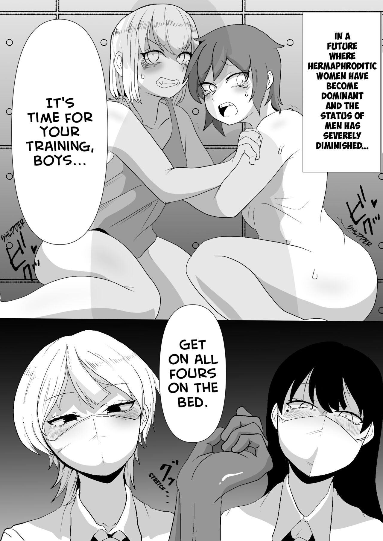 Futanari Choukyoushi ni Kaihatsu Sareru Shota | Boys Getting Developed by Futanari Trainers page 1 full