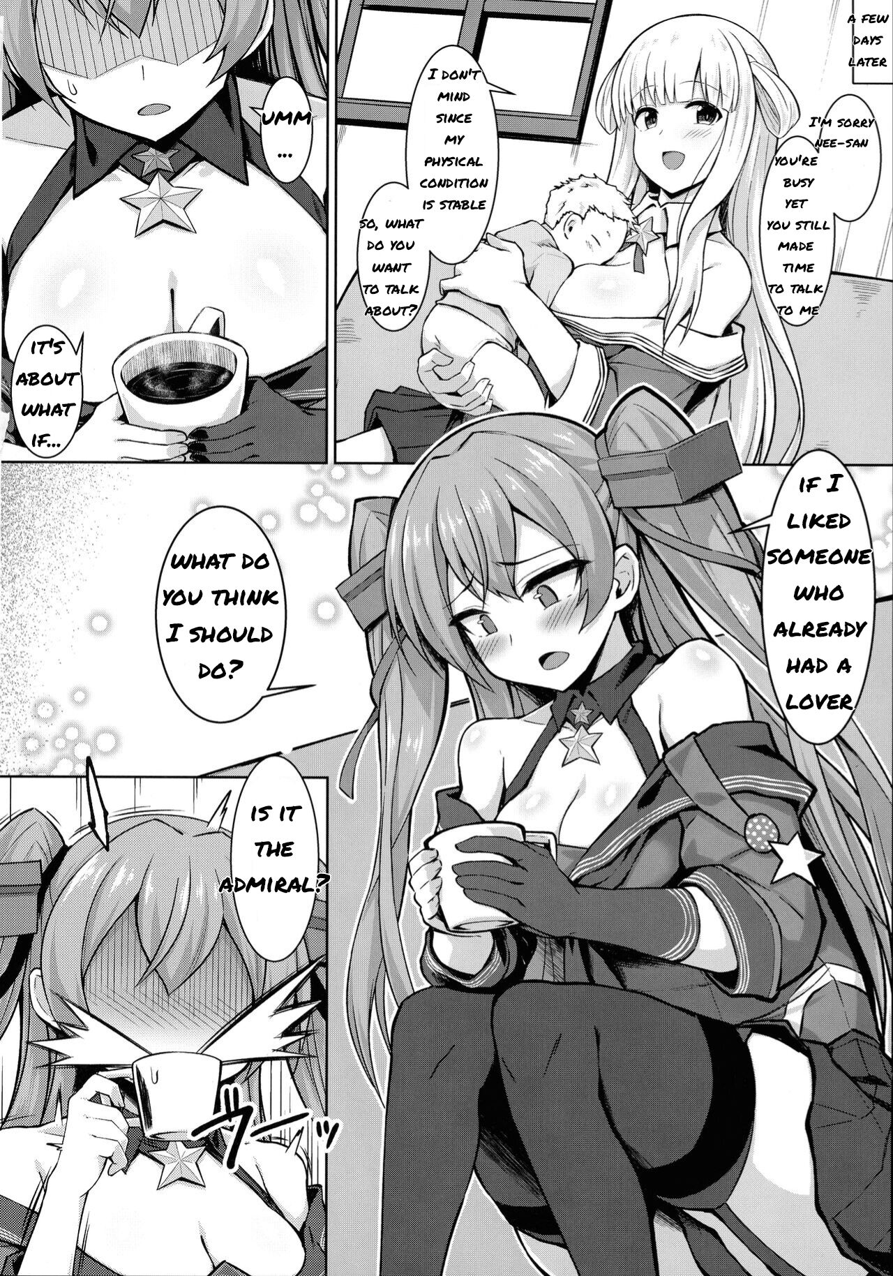 Sankyuu-chuu no Fletcher ni Johnston ga Kuwawatte Futari de Aka-chan o Ninshin suru Hon page 4 full