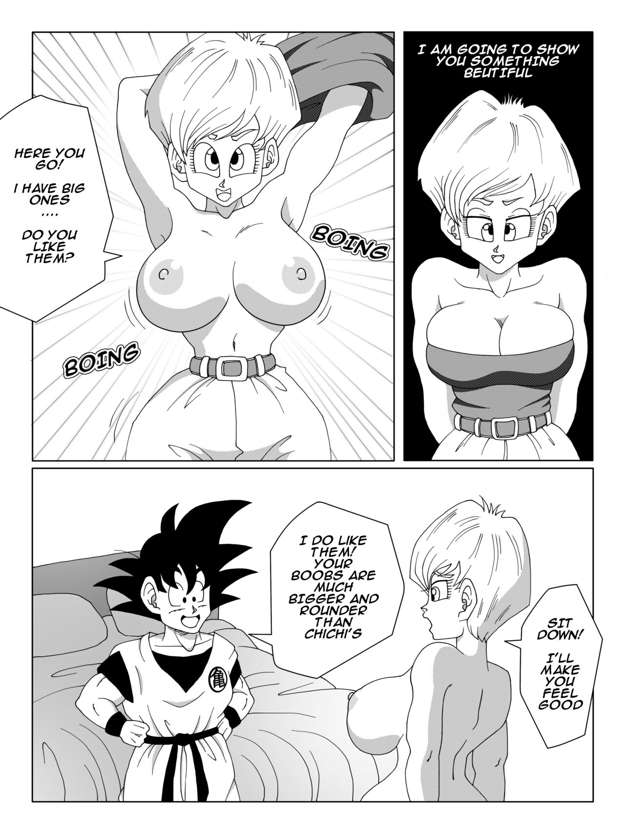 Reunion - Goku and Bulma - Story and Art by BetterZ page 3 full