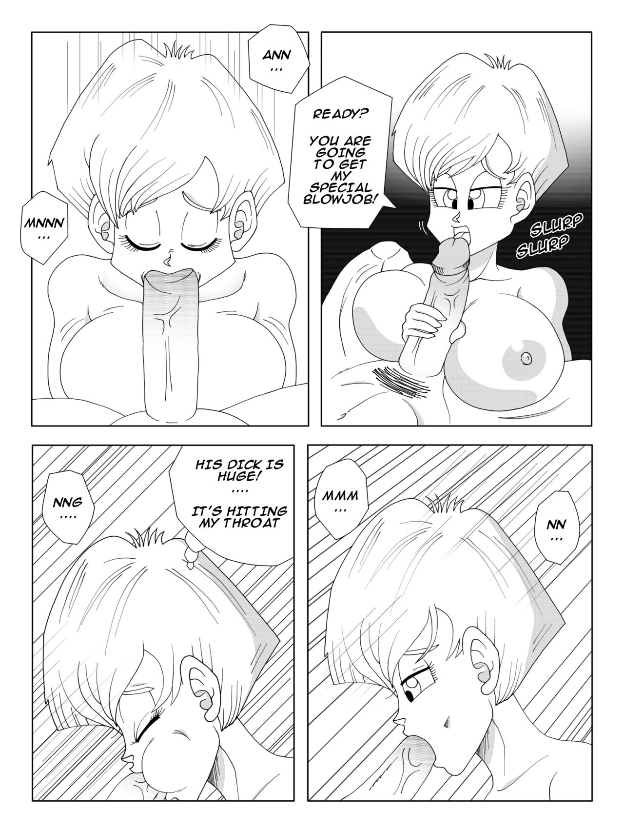 Reunion - Goku and Bulma - Story and Art by BetterZ page 4 full