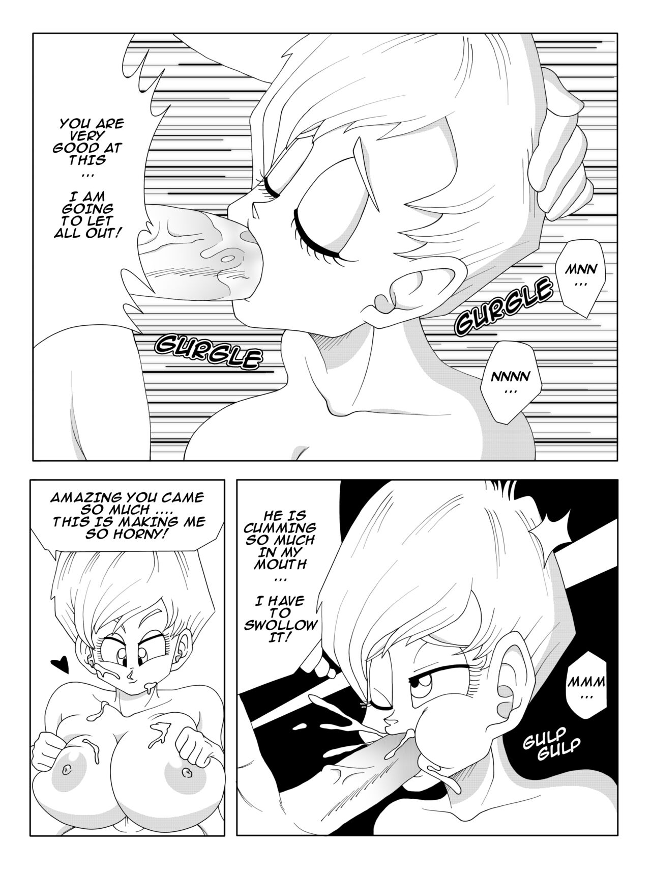 Reunion - Goku and Bulma - Story and Art by BetterZ page 5 full