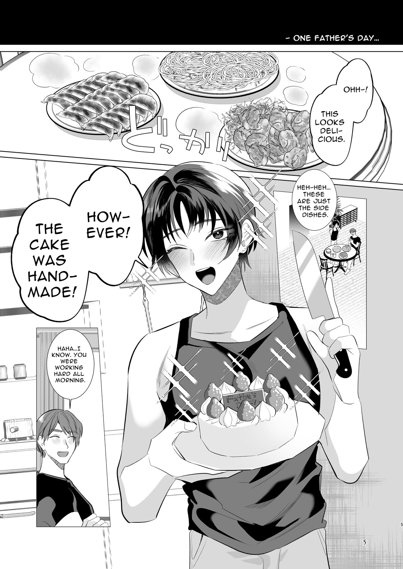 Otou-san Itsumo Arigatou! | Thanks For Everything Dad! page 4 full