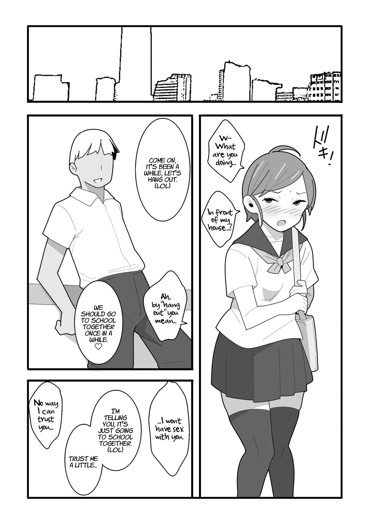 Jimi  Tsun Osananajimi wa Kantan na Onna deshita. | My Plain Prickly Childhood Friend Was Way Too Easy page 9 full