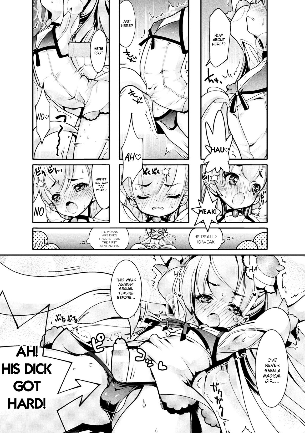 Otokonoko Mahou Shoujo Pretty Furary Dai 1-wa ~Furary Debut! Nurunuru Shokushu Massage de Sokuochi!?~ page 9 full