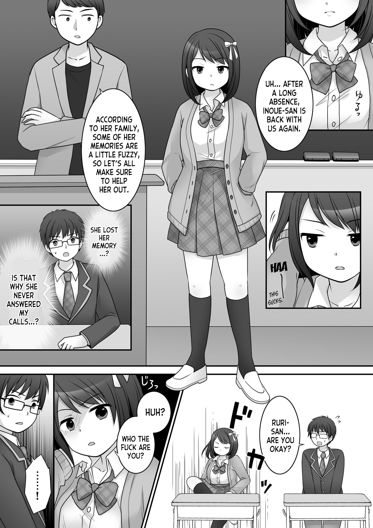 Furyou in Kanojo ~Boku no Kanojo no Karada wa Furyou Otoko  ni Nottoraremashita ~ page 8 full