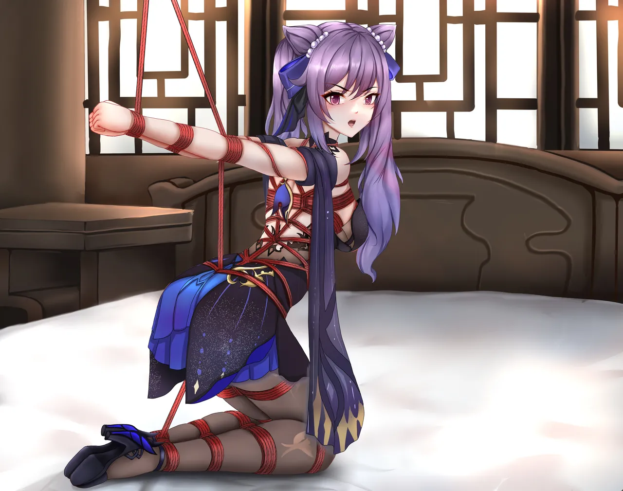 蝙蝠也月-刻晴和甘雨 page 3 full