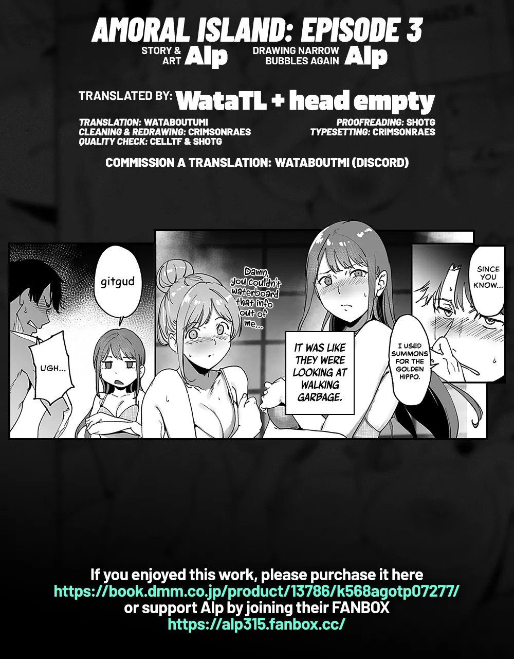 [Alp] Amoral Island: Episode 3 (COMIC Anthurium 2024-12) [English] [WataTL & head empty] [Digital] Hentai - Raw  37