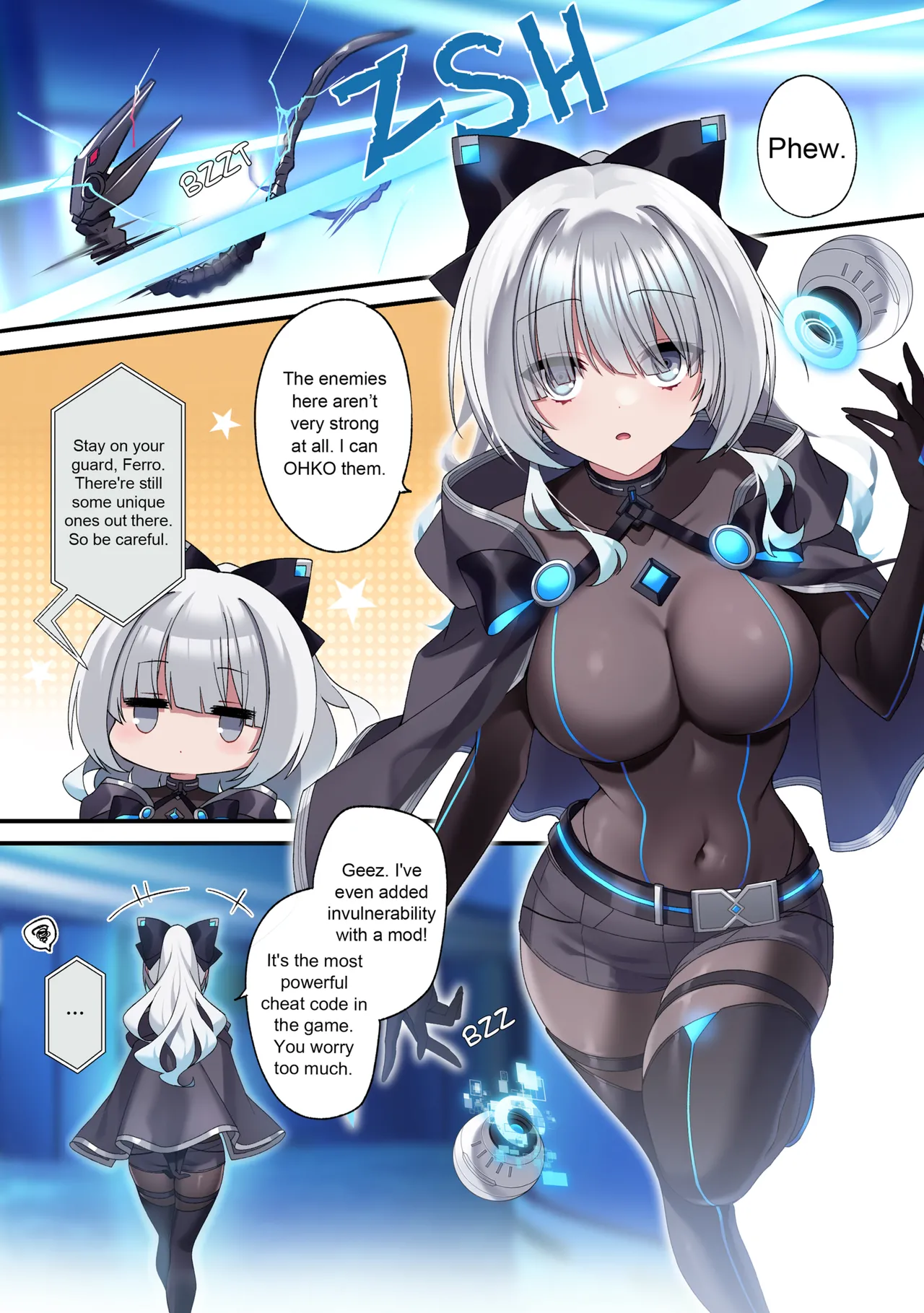 The Cyber Girl Sinking into the Virtual World page 5 full