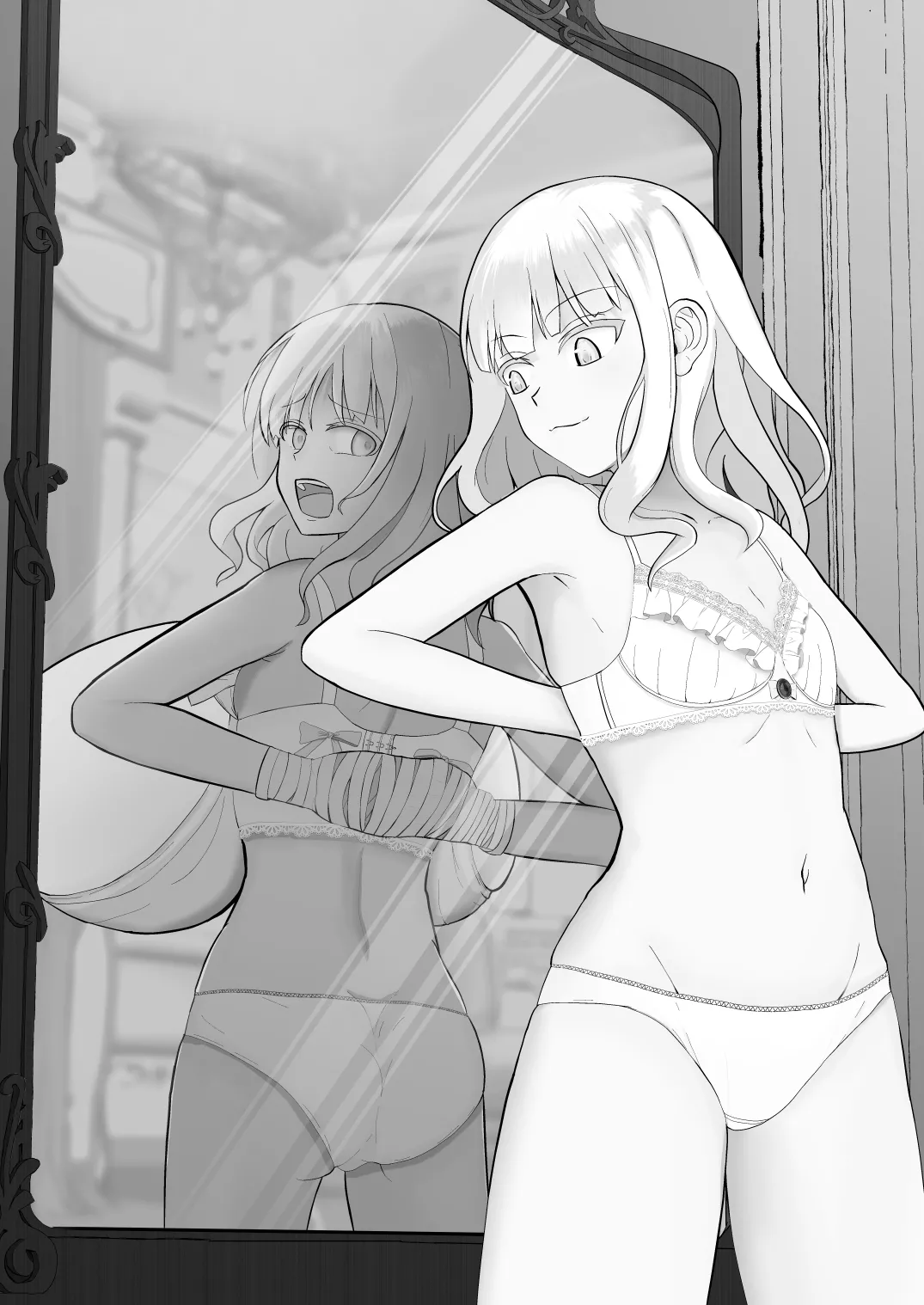 The Fate of a Noble Girl that Buys a "Bust-Up" Bra. page 2 full