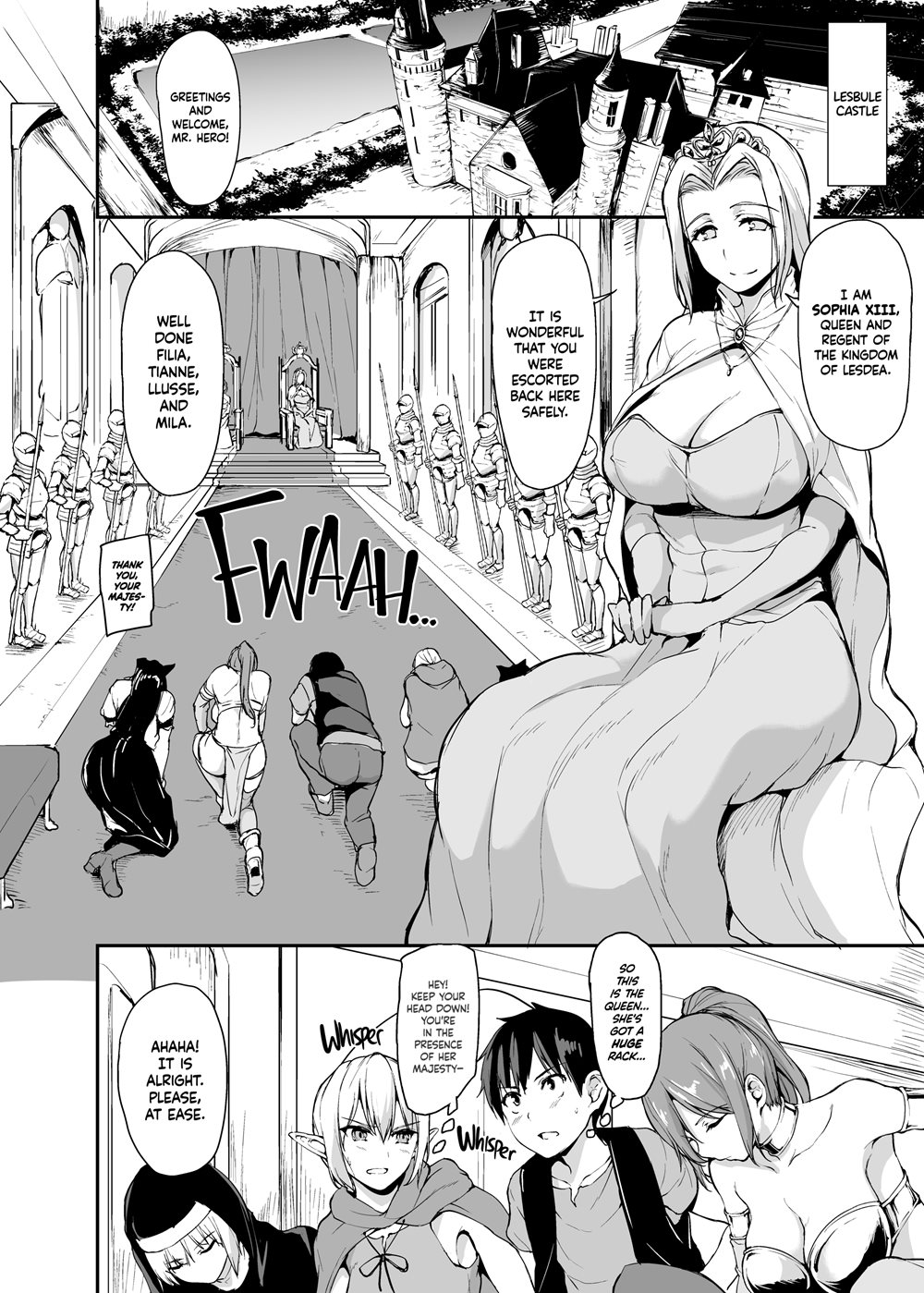 Tales of a Harem in Another World Hentai - Raw  112