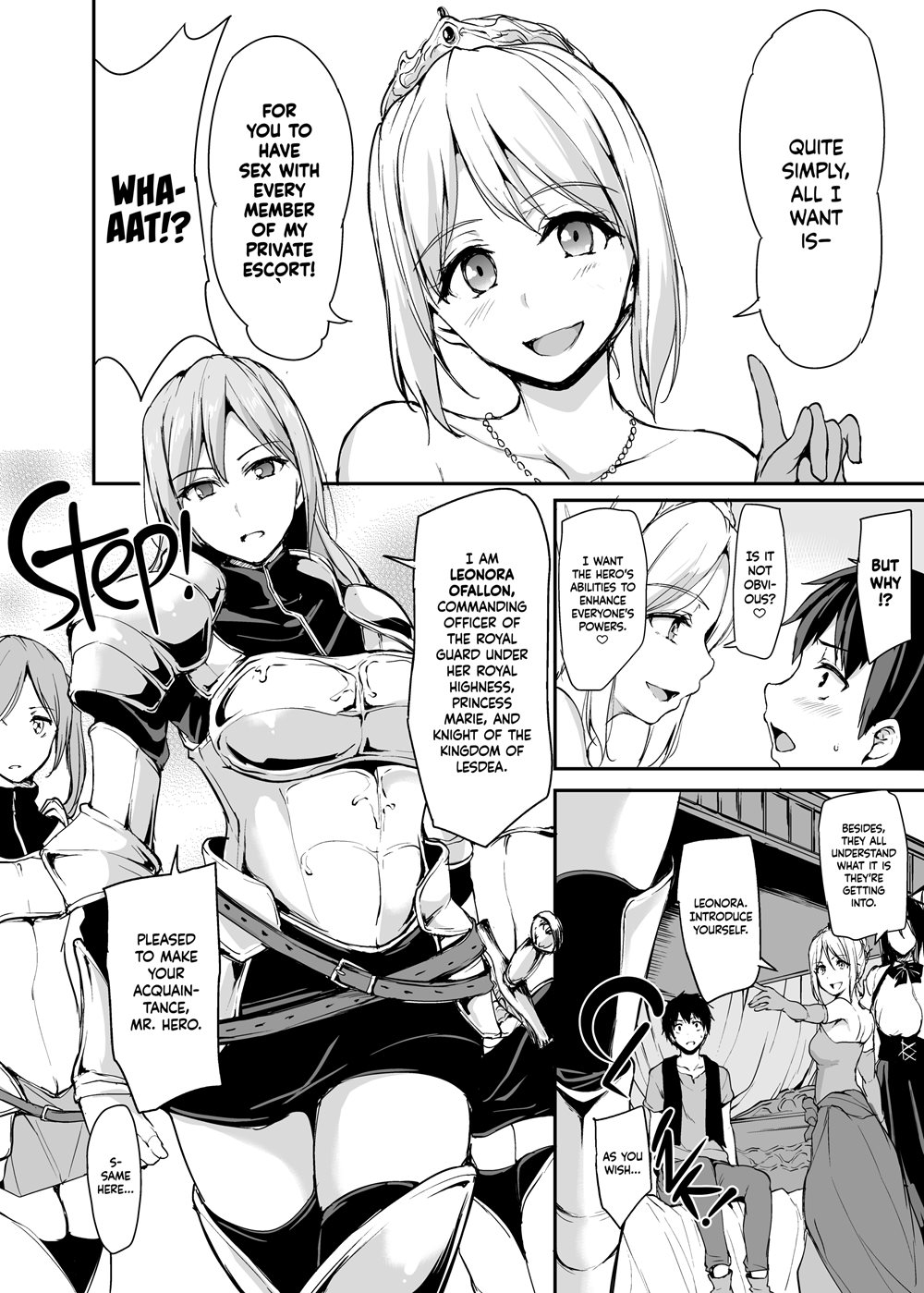 Tales of a Harem in Another World Hentai - Raw  118