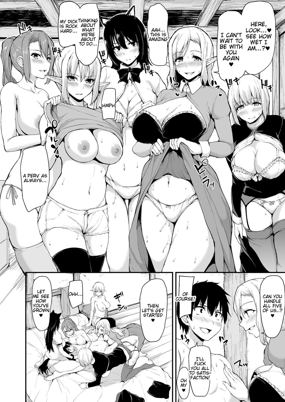 Tales of a Harem in Another World Hentai - Raw  176