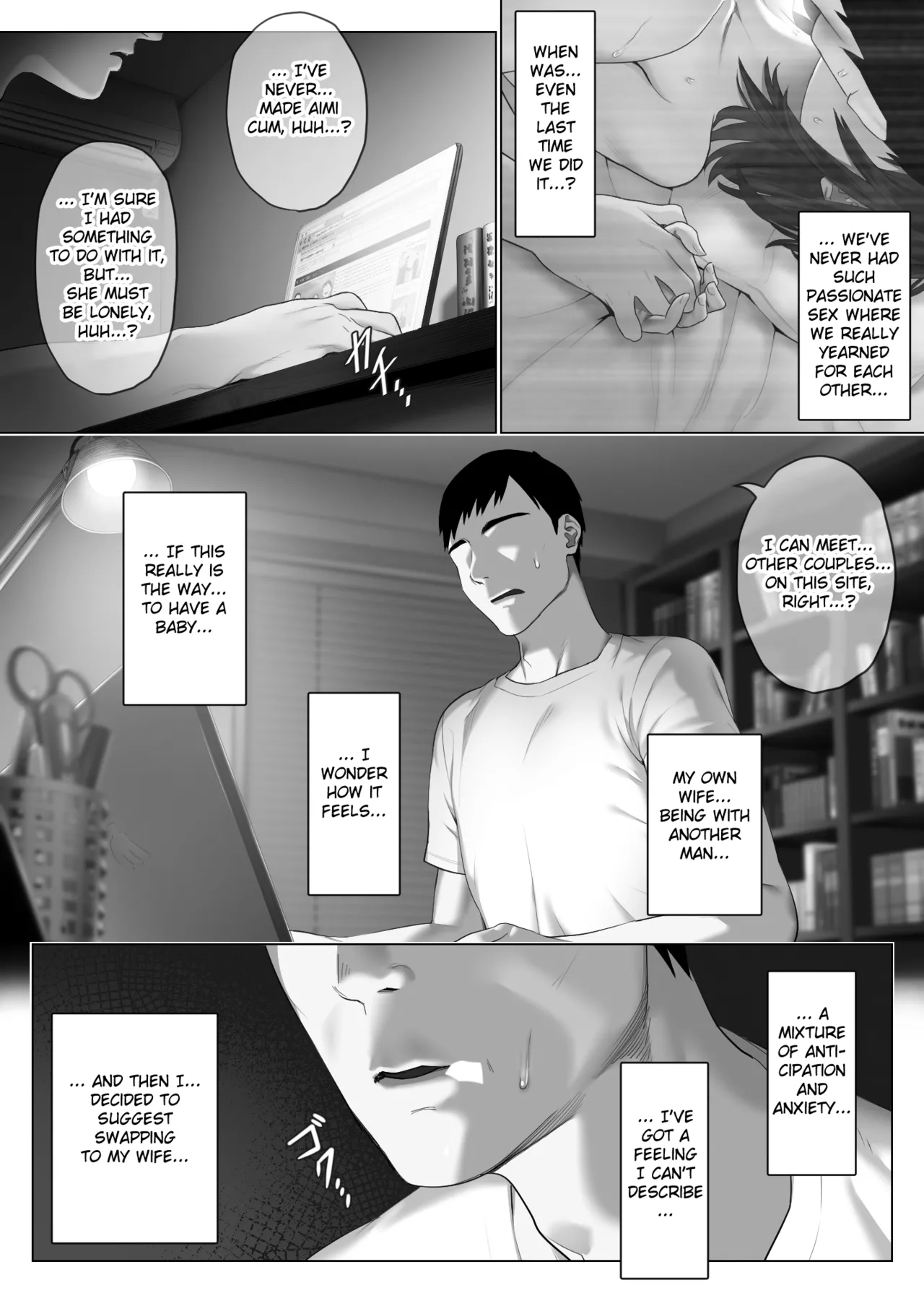 LeveChi na Swapping 1 - Seiheki ni Mezameru Otto Hen -  Swapping on a Whole New Level 1 ~Husband Awakening to His Kinks~ page 10 full