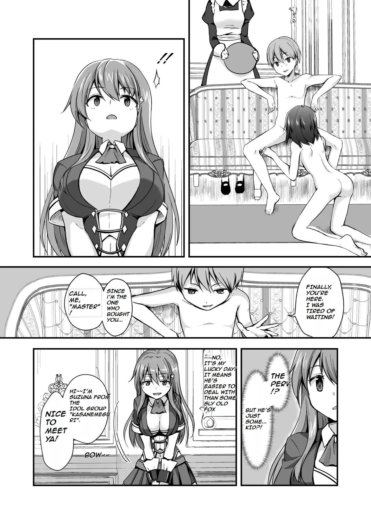 The Story Of A Highschool Idol Girl Getting Put In Her Place By A Shota ~~ X-sai Joshikousei Idol  o Shota ga Wakaraseru Hon page 5 full