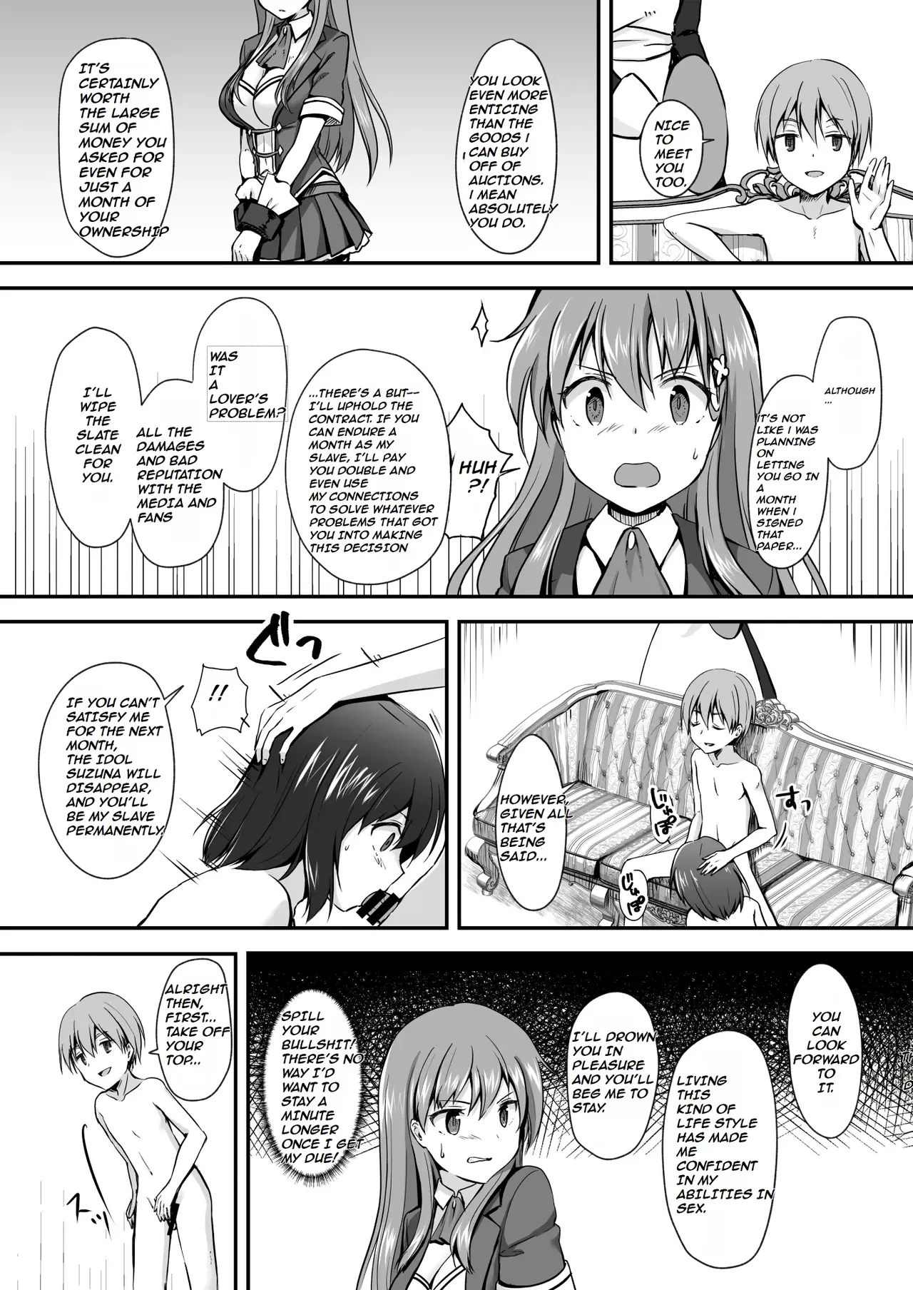 The Story Of A Highschool Idol Girl Getting Put In Her Place By A Shota ~~ X-sai Joshikousei Idol  o Shota ga Wakaraseru Hon page 6 full