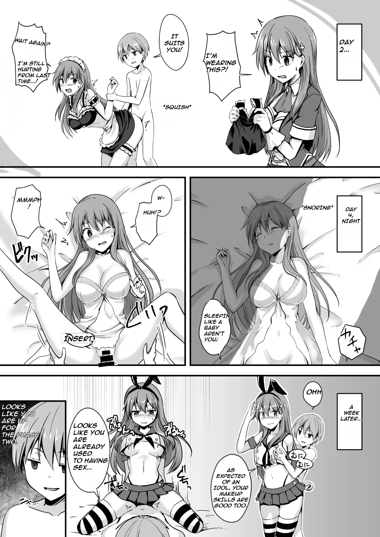 The Story Of A Highschool Idol Girl Getting Put In Her Place By A Shota ~~ X-sai Joshikousei Idol  o Shota ga Wakaraseru Hon page 9 full