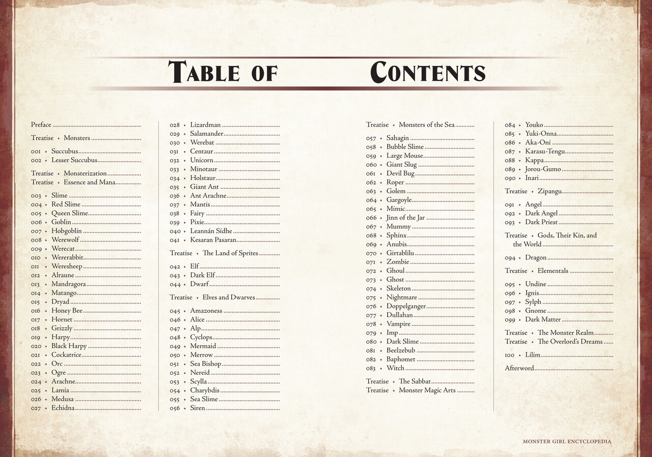 Mamono Musume Zukan I -Monster Girl Encyclopedia- Vol. 1 page 5 full