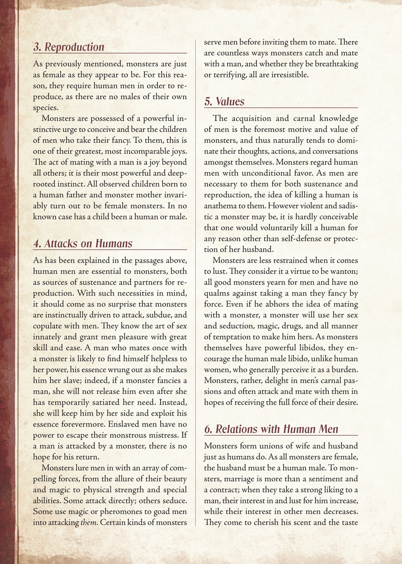 Mamono Musume Zukan I -Monster Girl Encyclopedia- Vol. 1 page 8 full