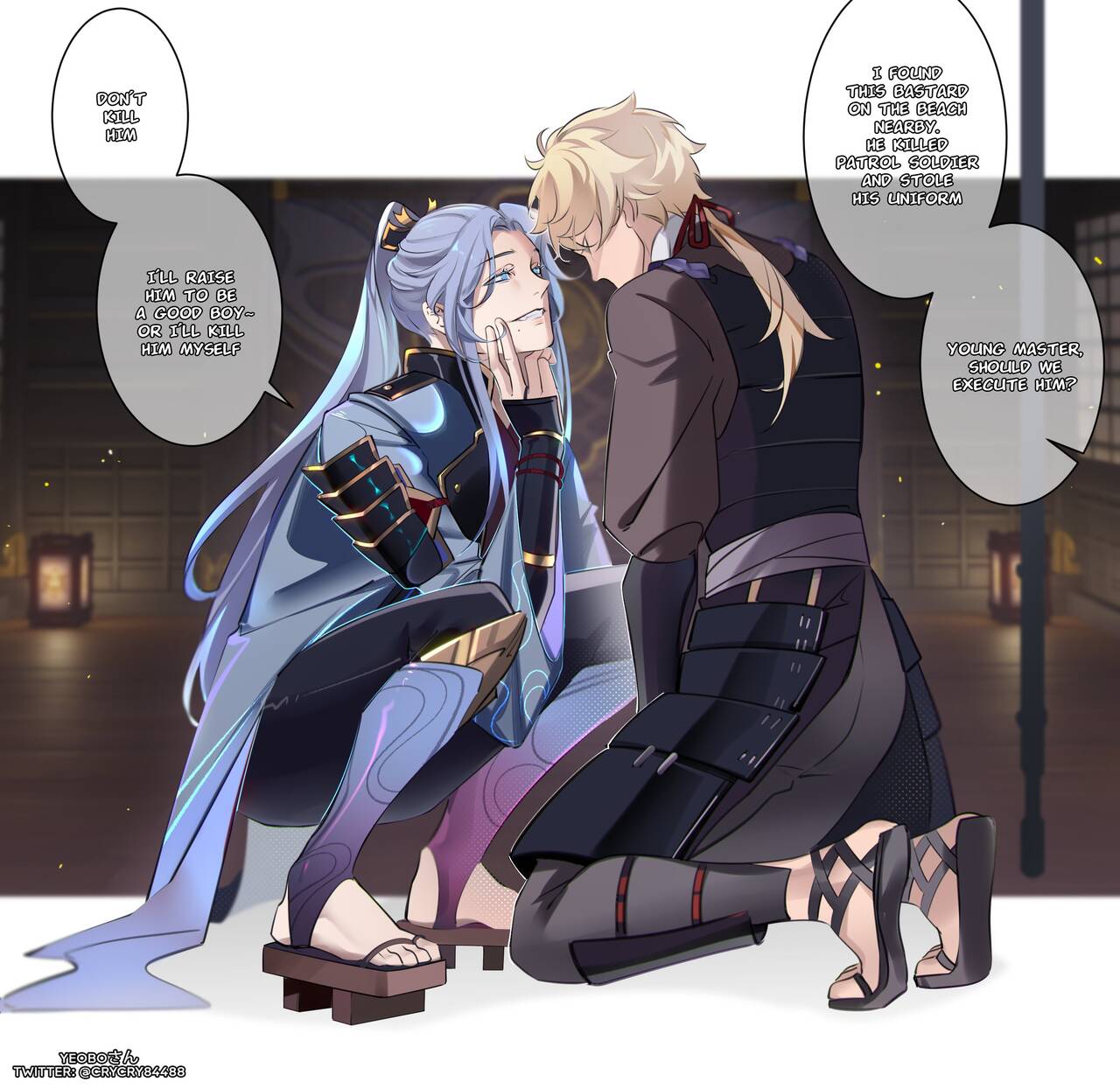 Ayato teasing Thoma page 4 full