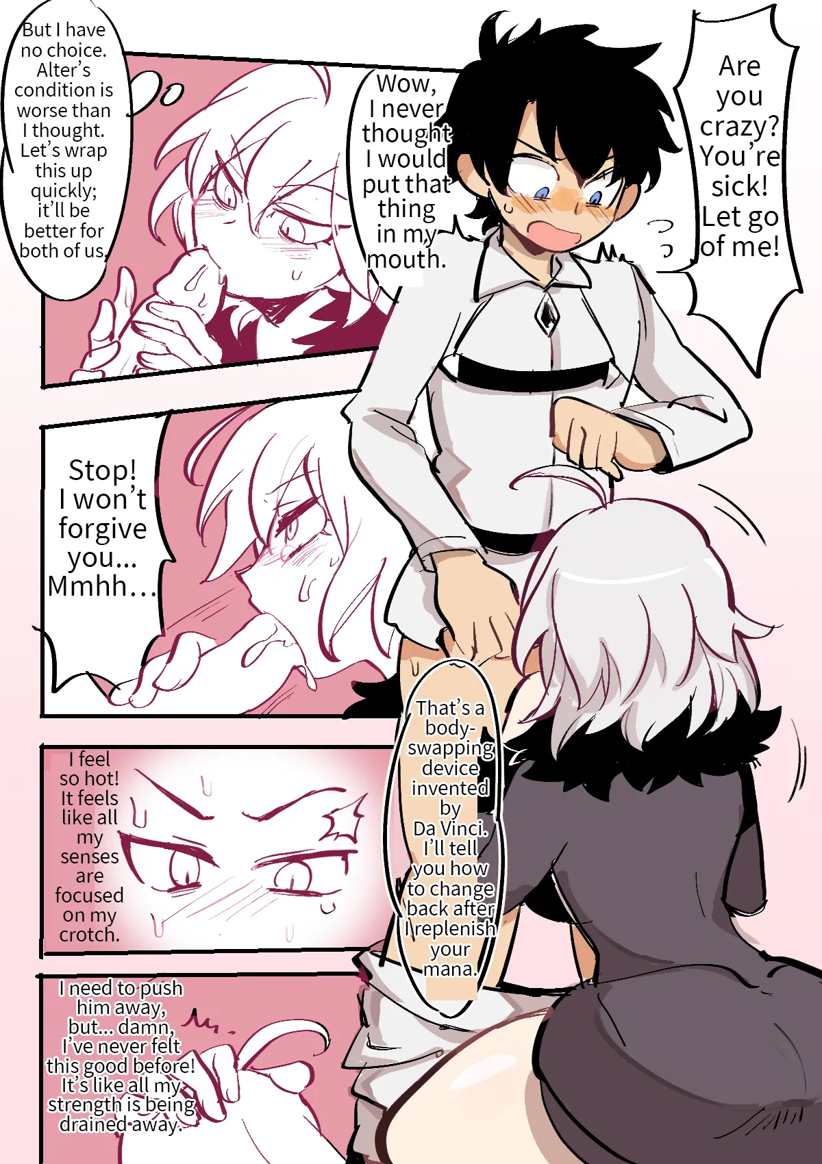 Fate/Grand Order Body Swap page 6 full