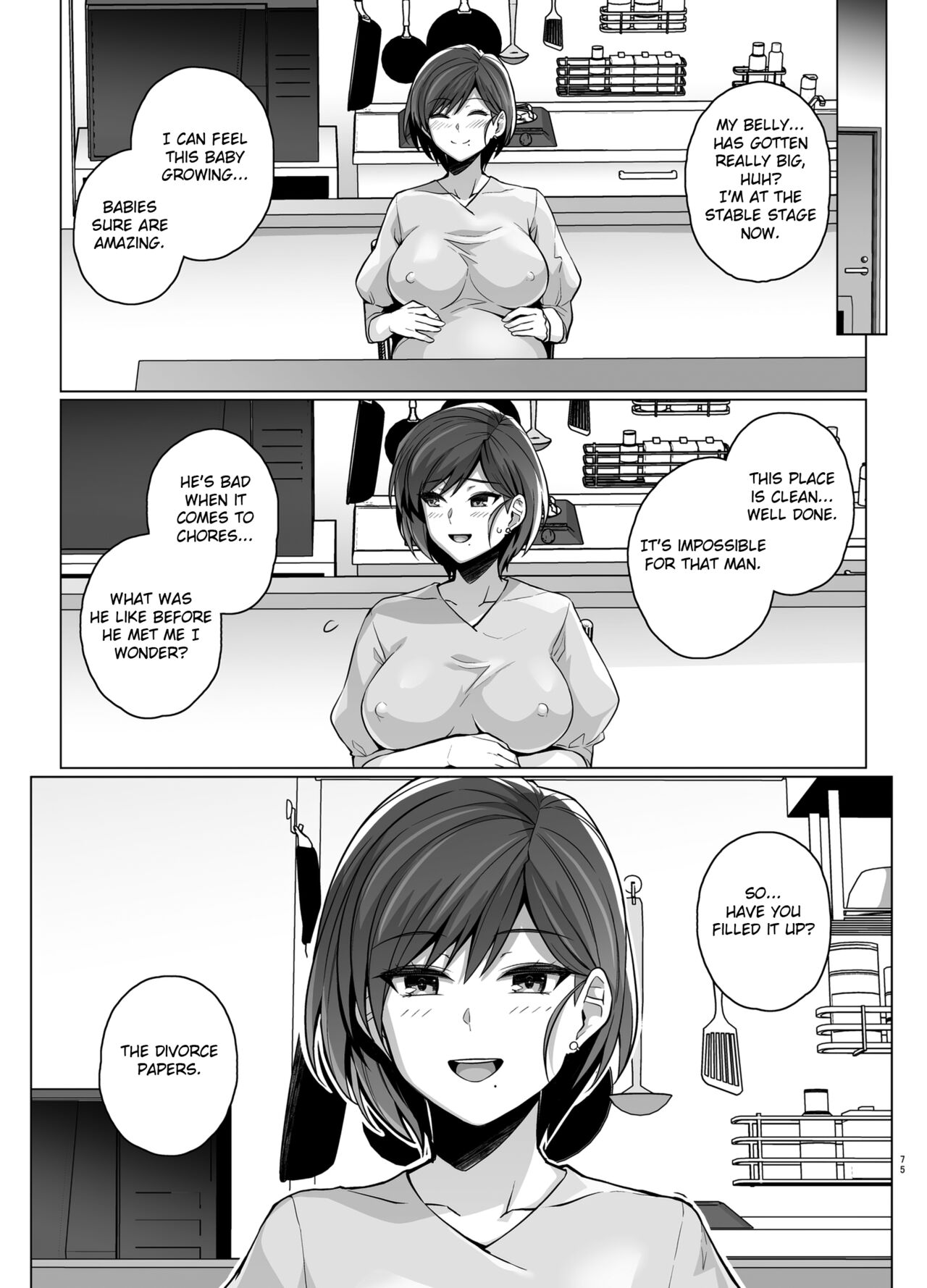 [ろいやるびっち (haruhisky)] 妻が、他人の雌になるまで―ショートカット巨乳妻・佐々木美咲編― [英訳] [無修正] [DL版] Hentai - Raw  77