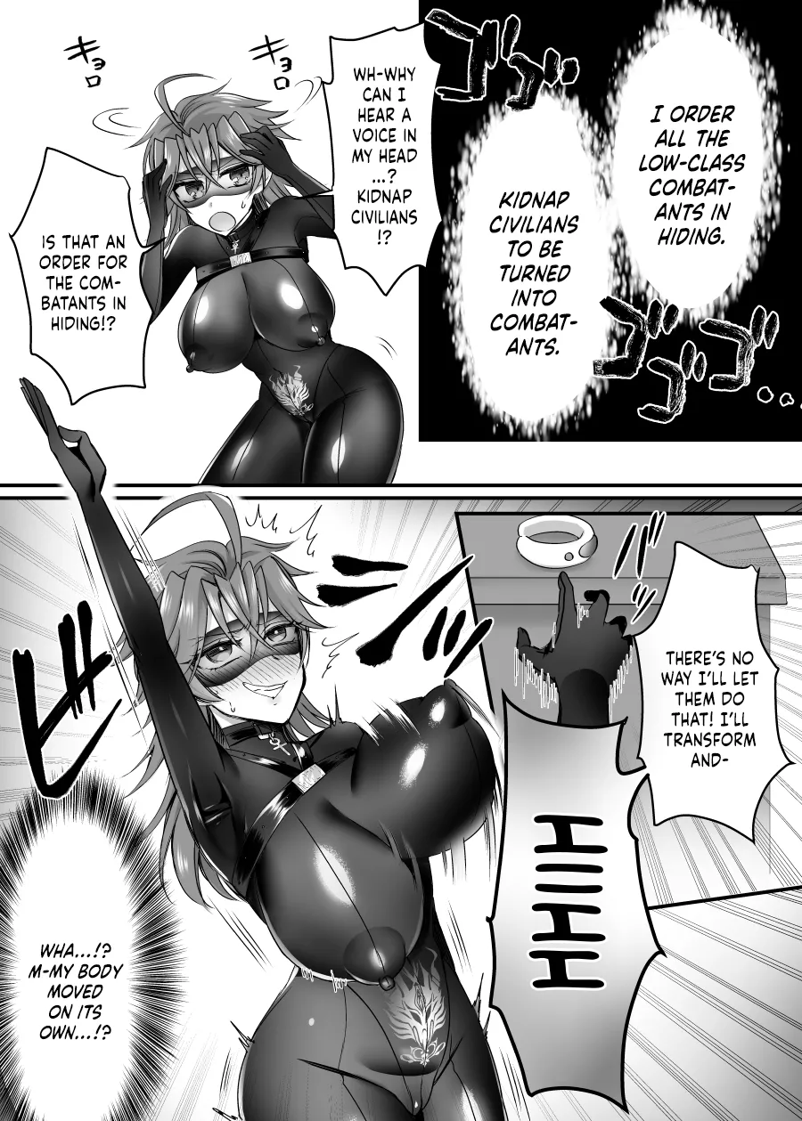 Saber Red ~Seigi no Zako Onna Sentouin Hero~ / Saber Red ~The Weakling Female Fighter Hero of Justice ~ page 9 full